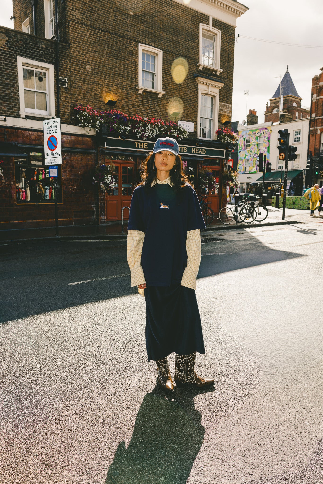 Sukienka Sarah Granatowy