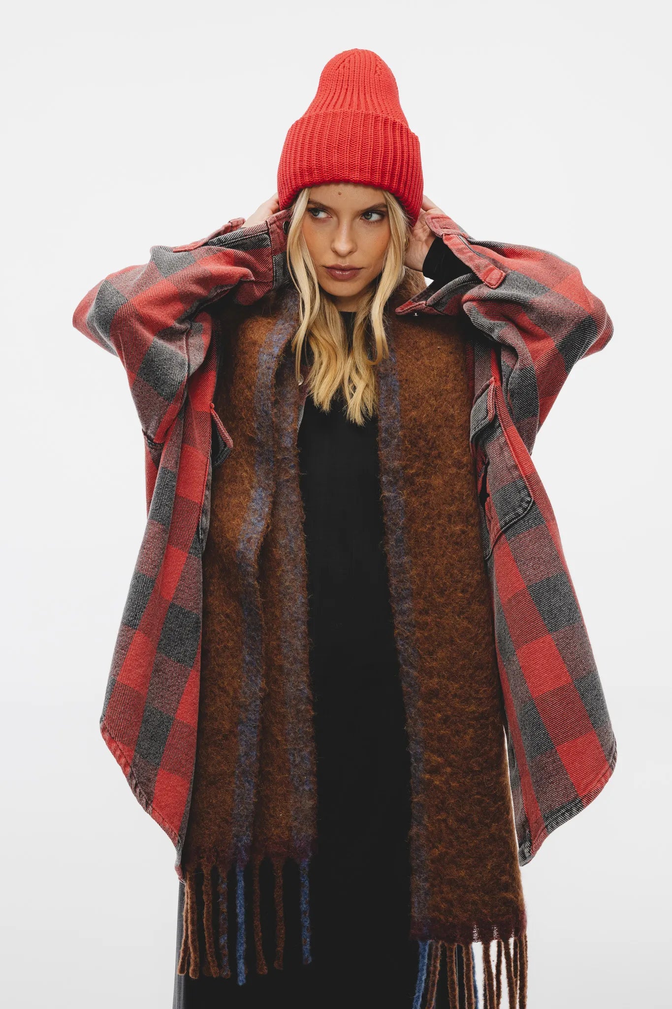 Szalik Florencja Czekoladowy