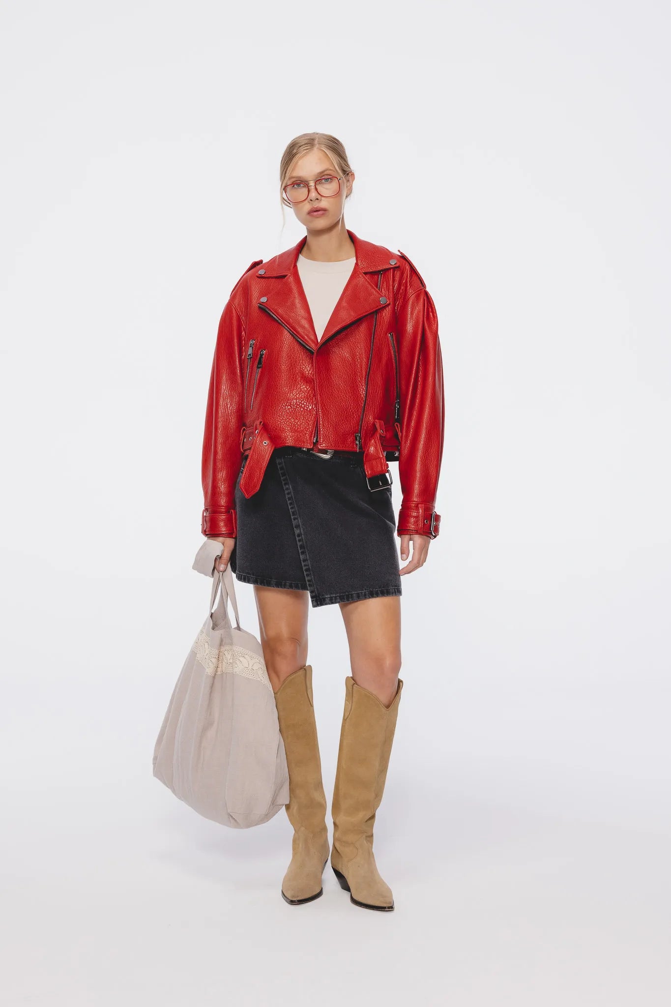 Torba Ingrid Lace Jasny Beż