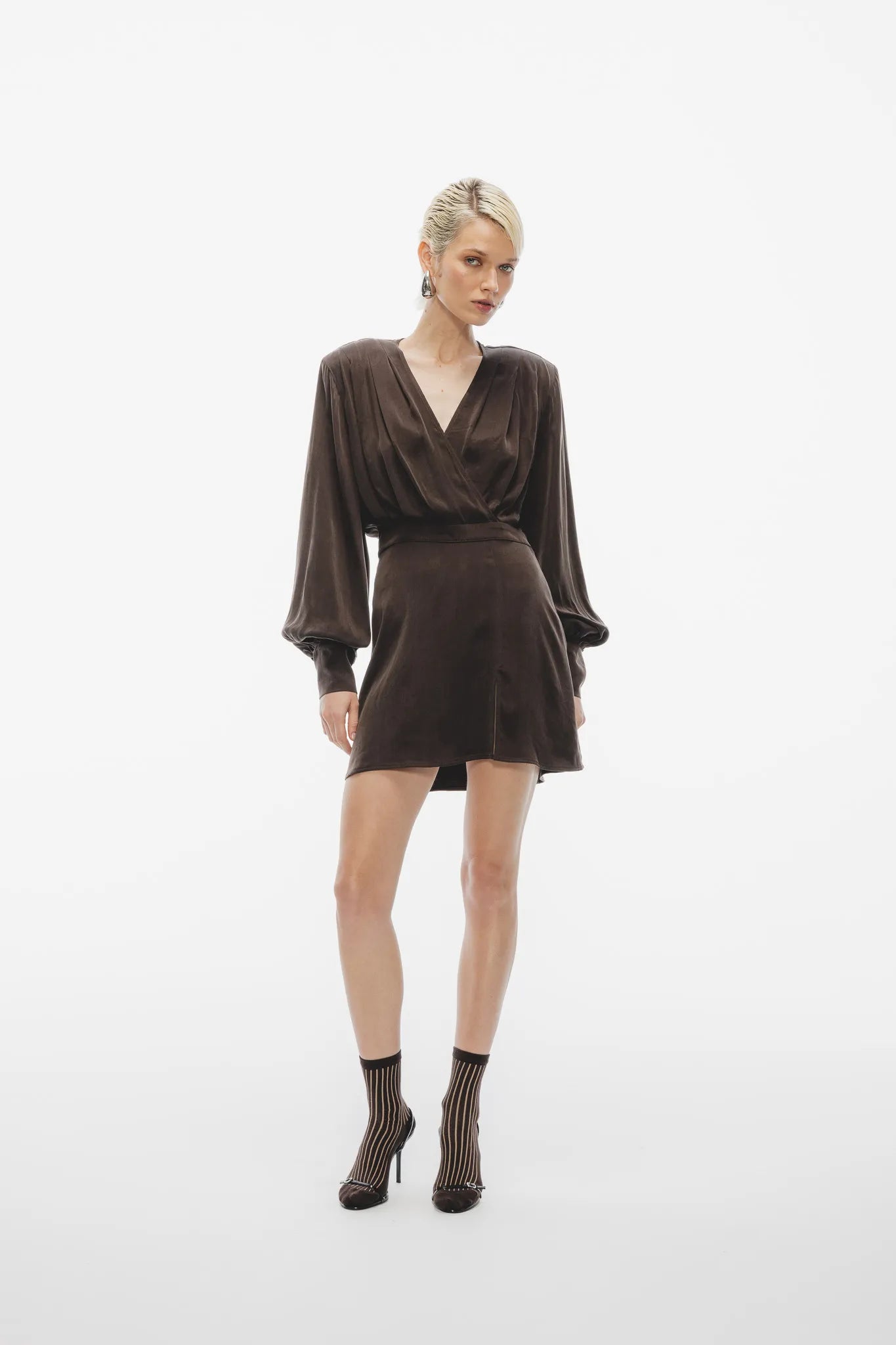 Sukienka Nelly Czekoladowy