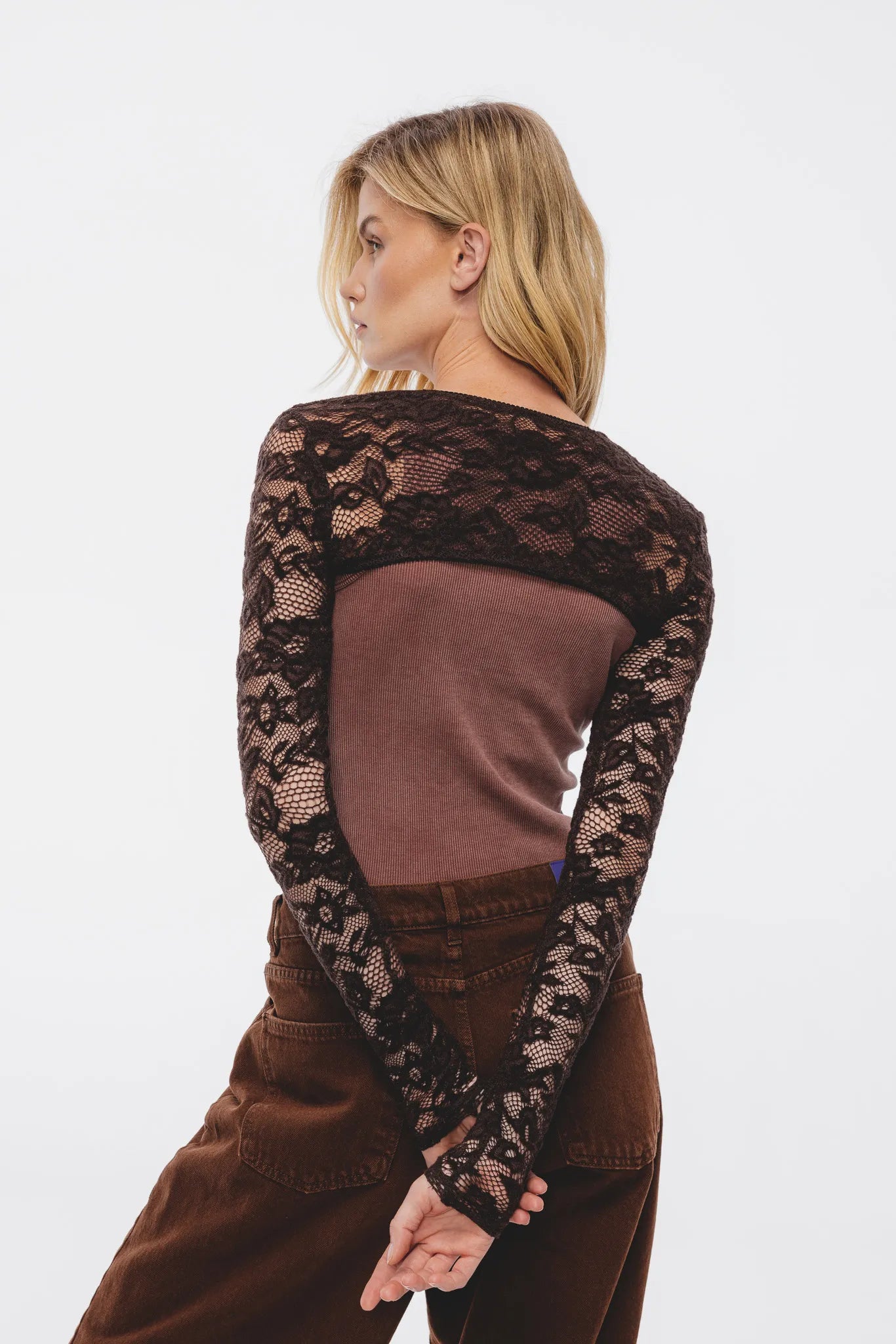 Top Aya Vintage Sprany Cynamonowy