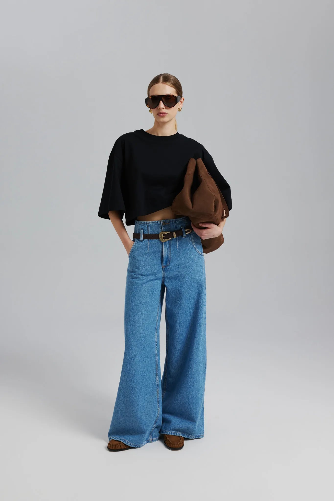 T-shirt Marlena Czarny