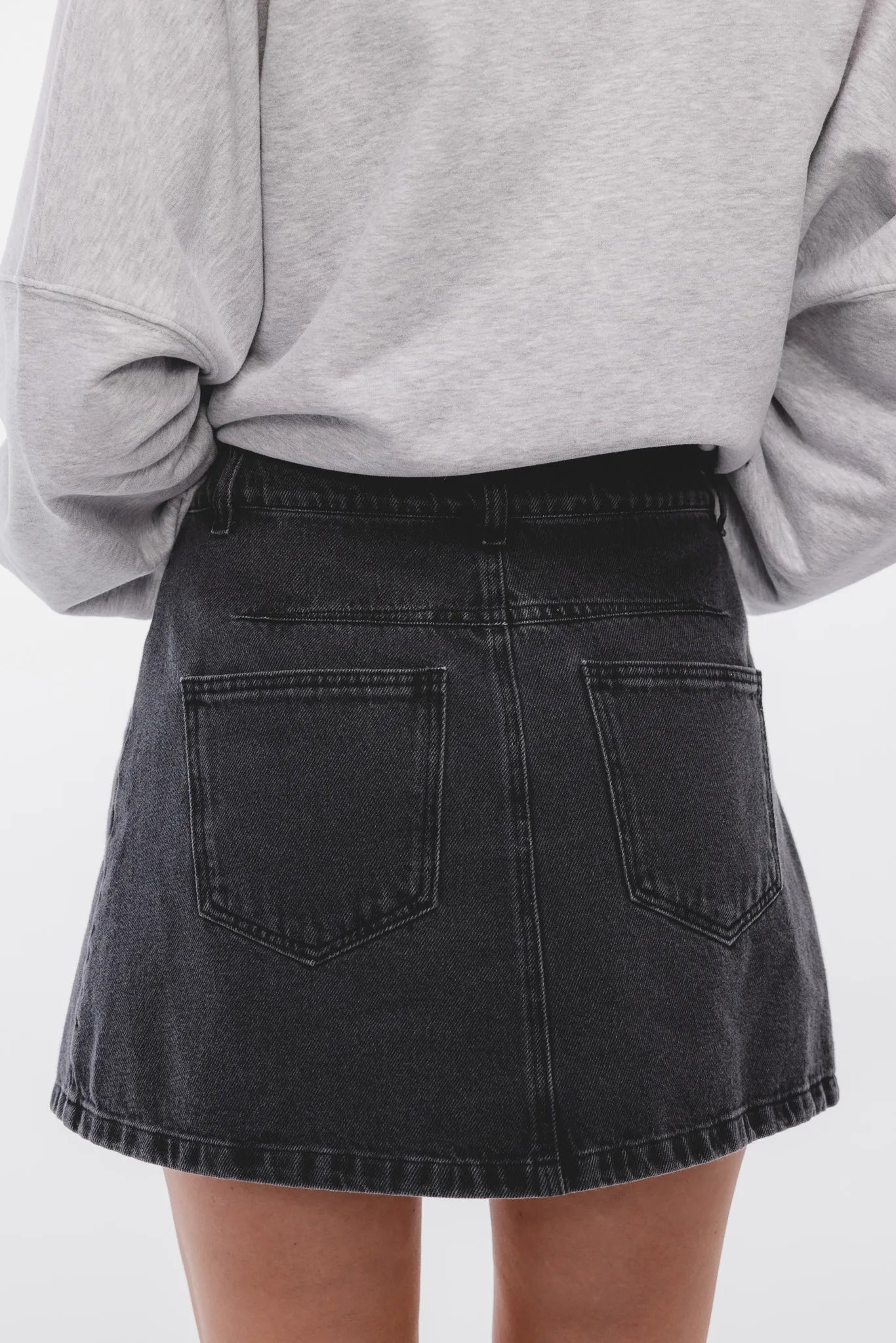 Spódnica Elena Denim Szary