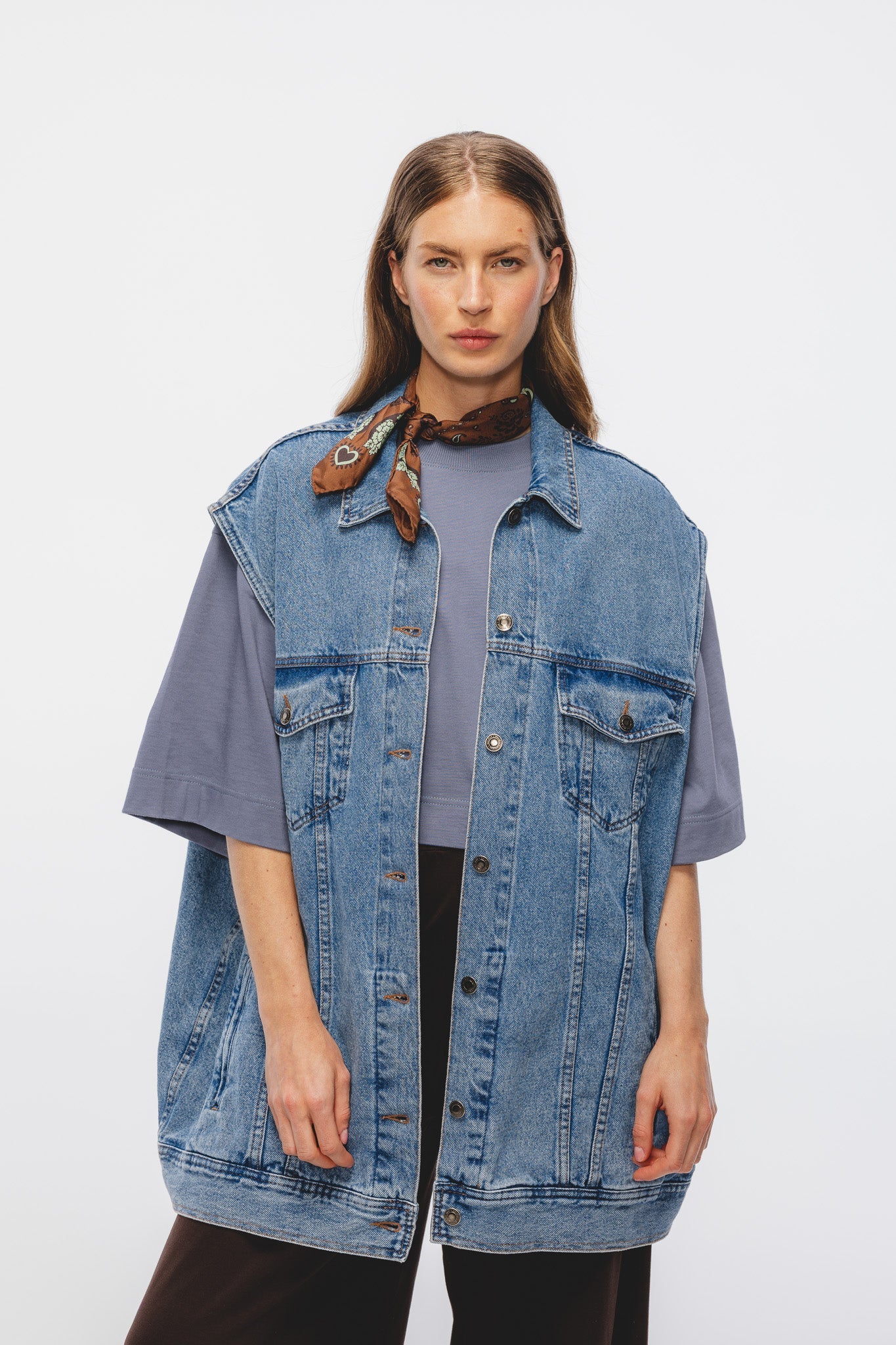 Kamizelka Ariel Niebieski