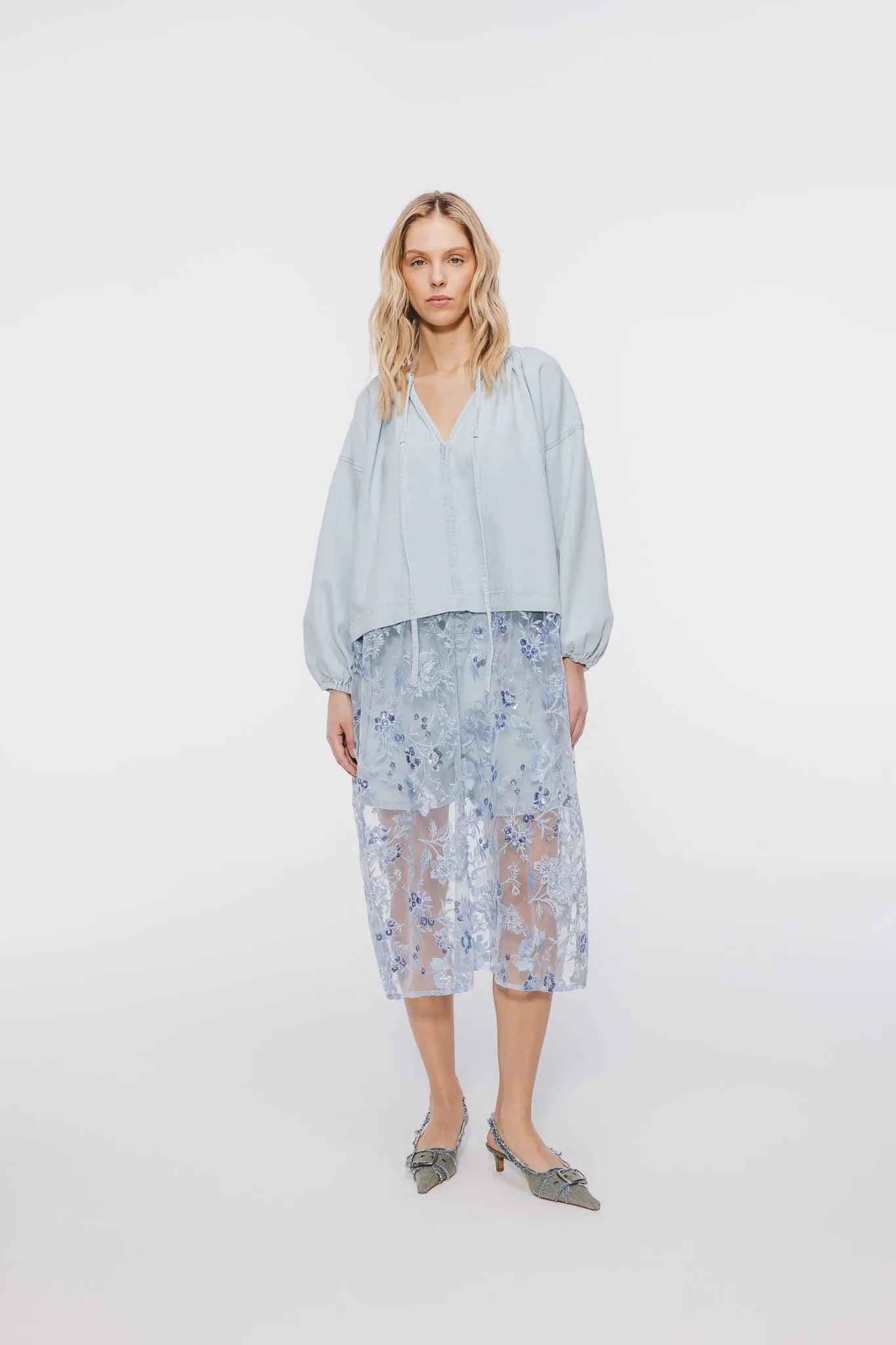 Sukienka Regina Niebieski