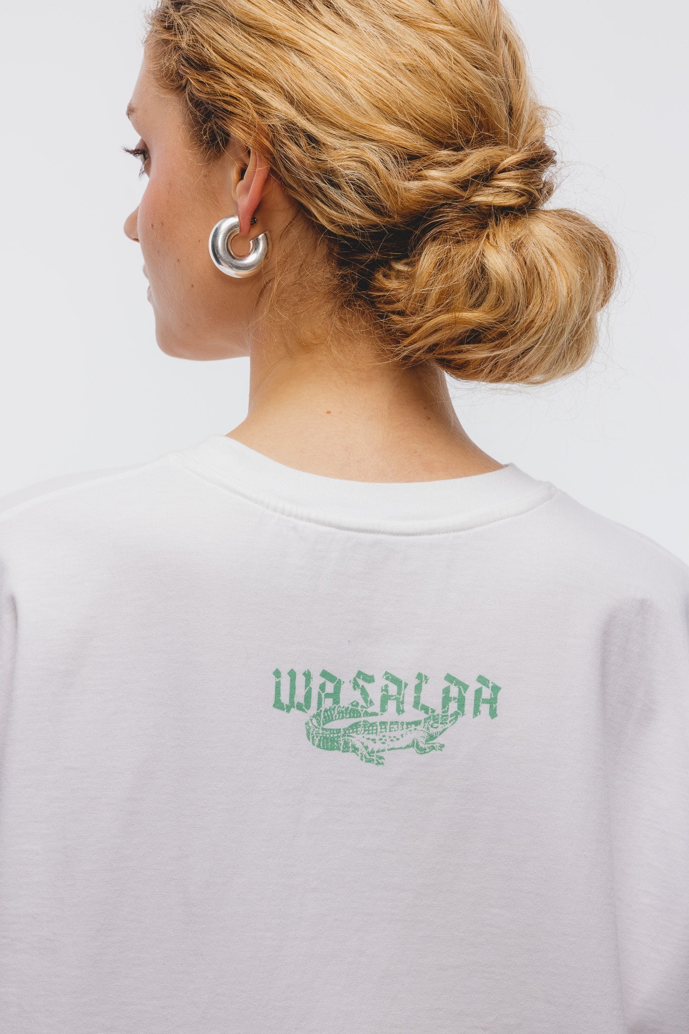 T-shirt Dru Print Back Off-White