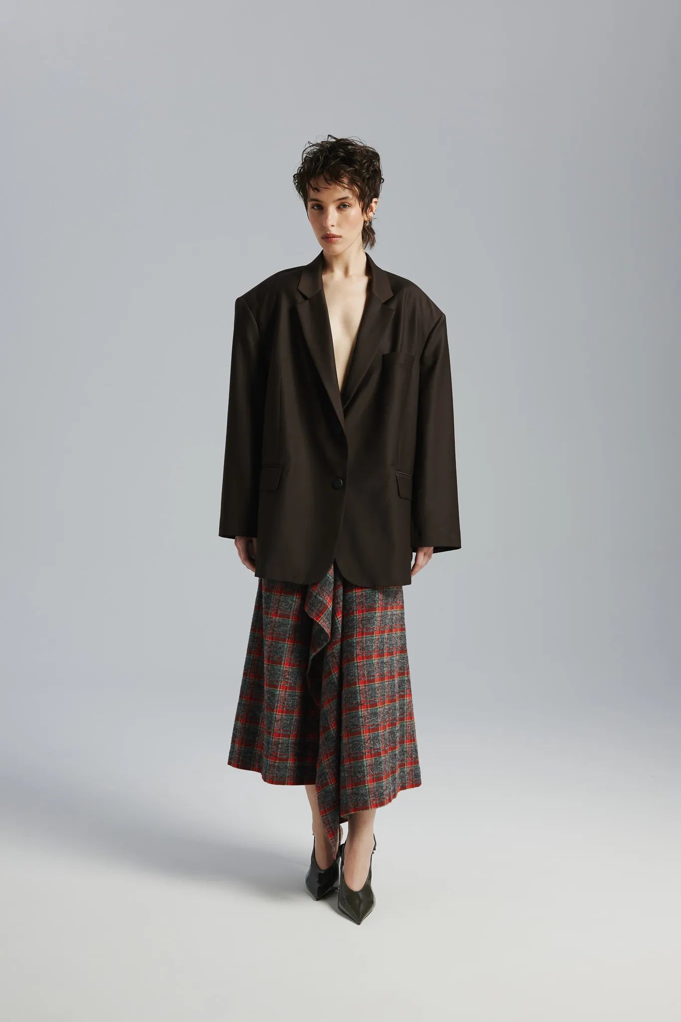 Marynarka Adriana Ciemny Czekoladowy