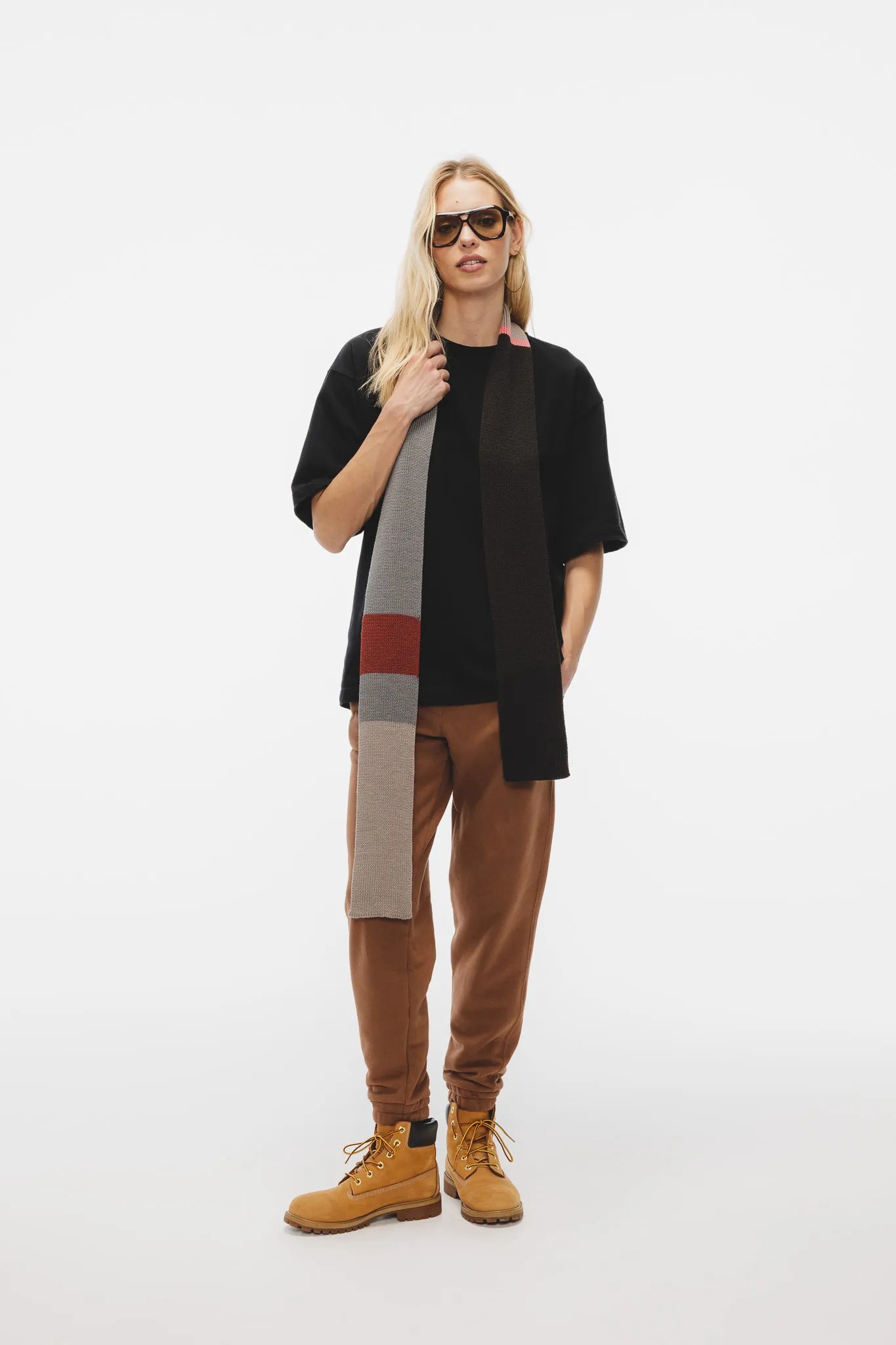 T-shirt unisex Jackie Czarny