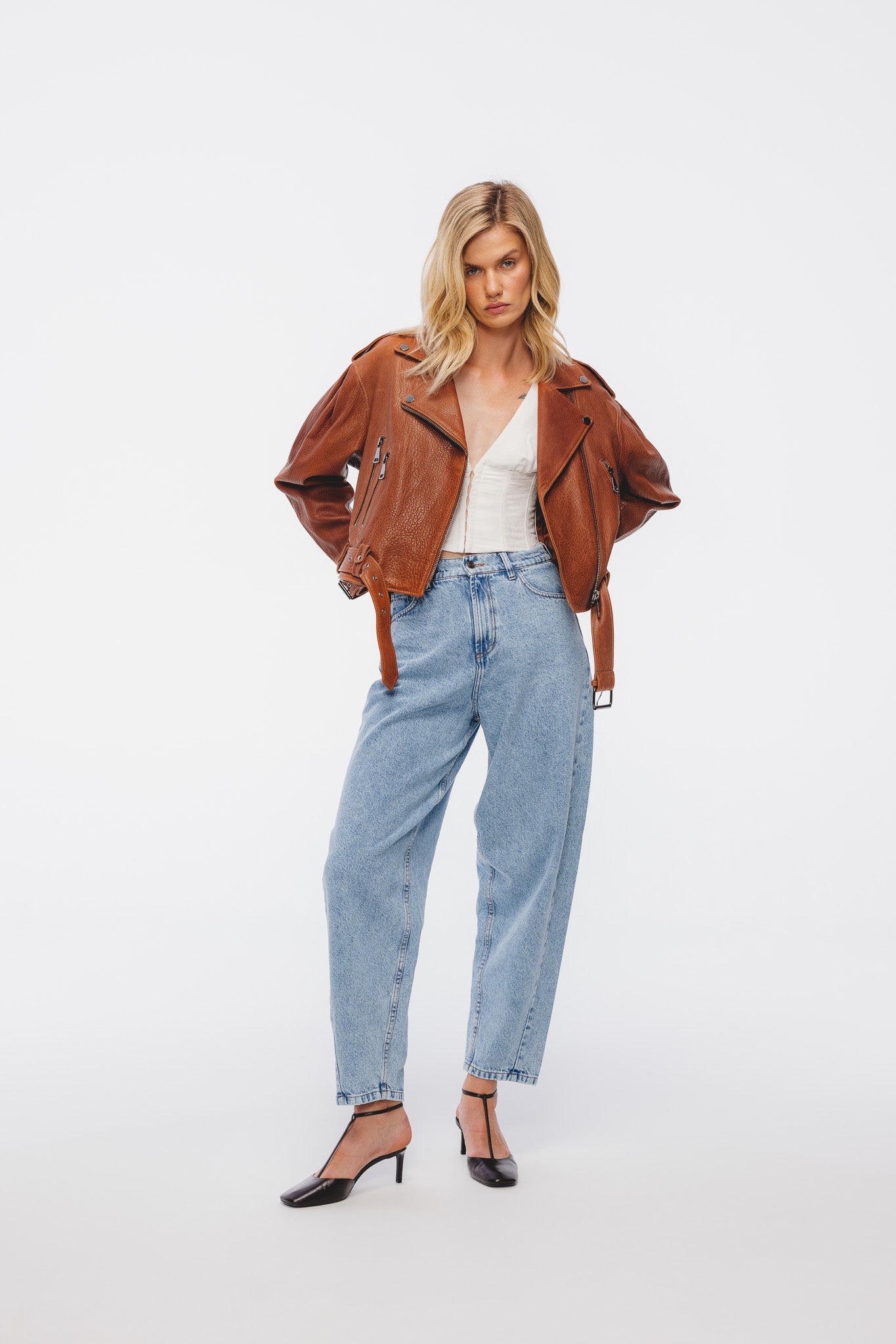 Top Teofila Off-White