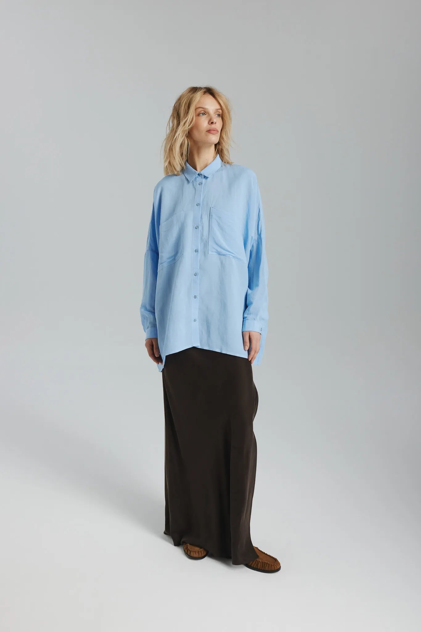 Koszula Tila Jasny Niebieski