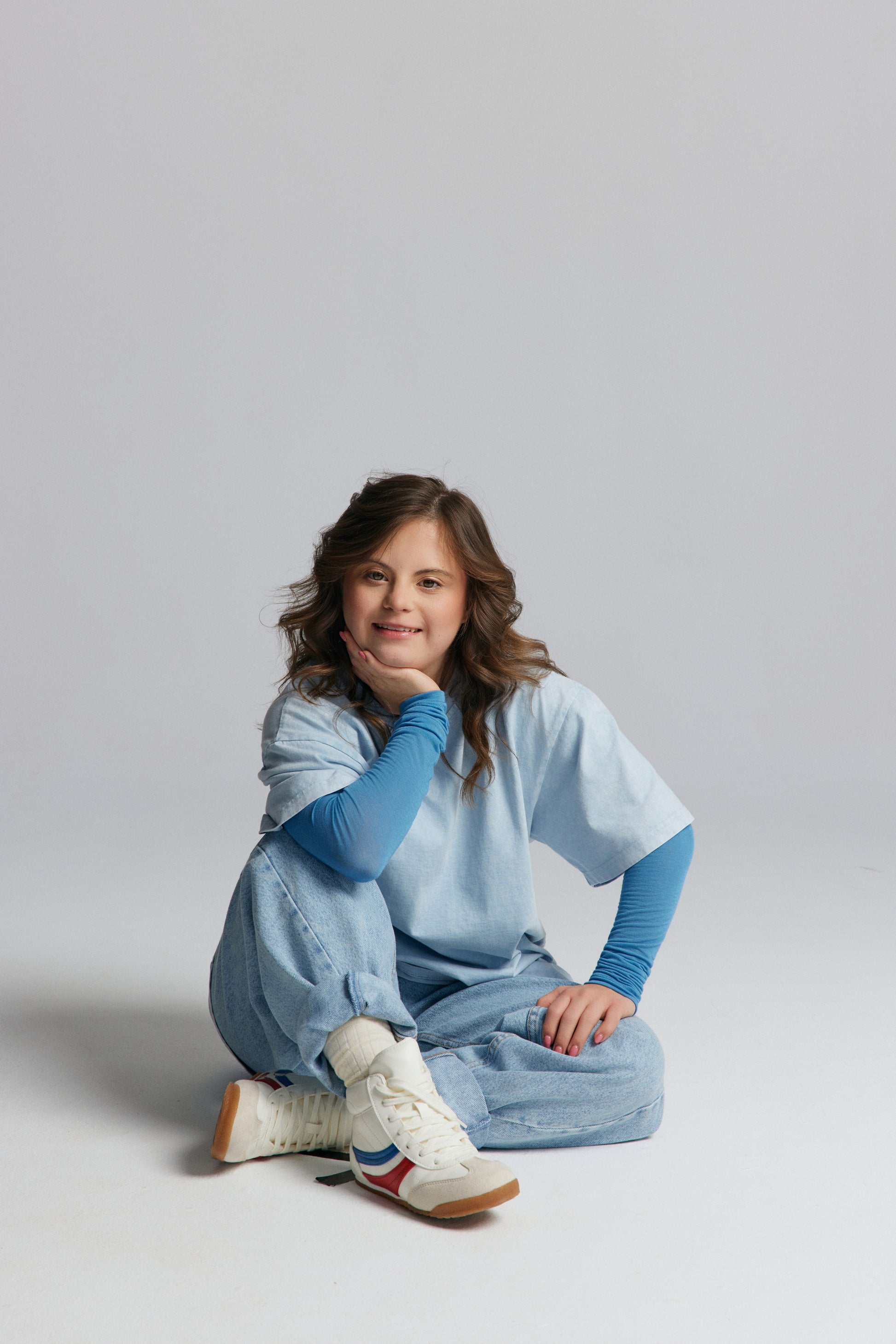 T-shirt Dru Sprany Jasny Niebieski