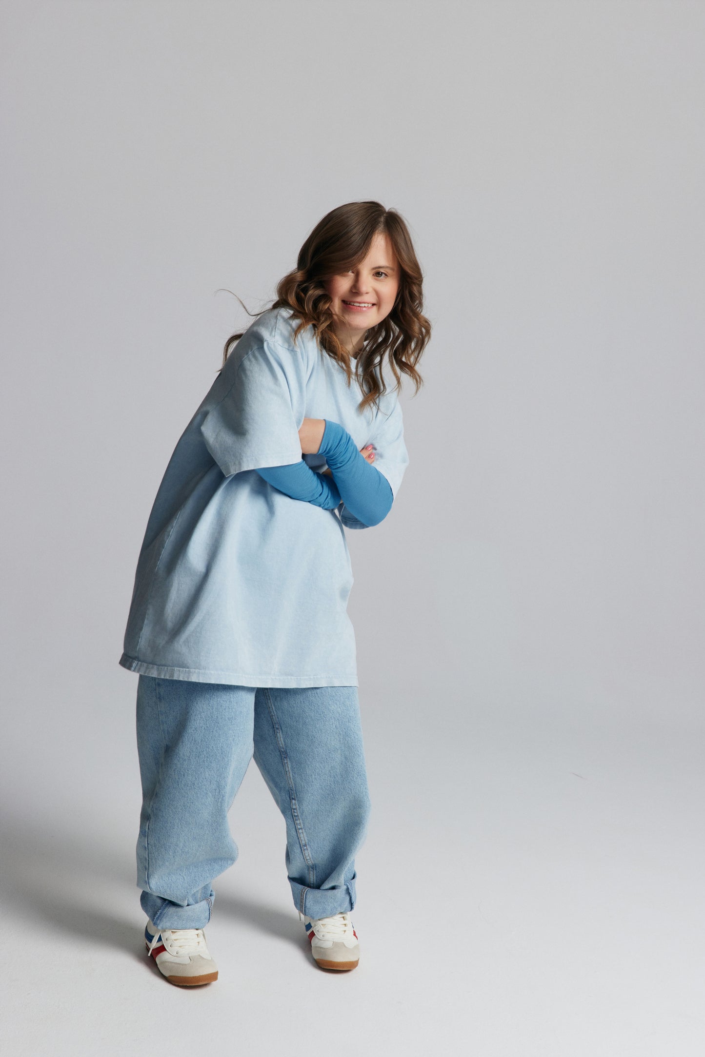 T-shirt Dru Sprany Jasny Niebieski