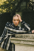 Koszula Dakota Granatowo-Limonkowy