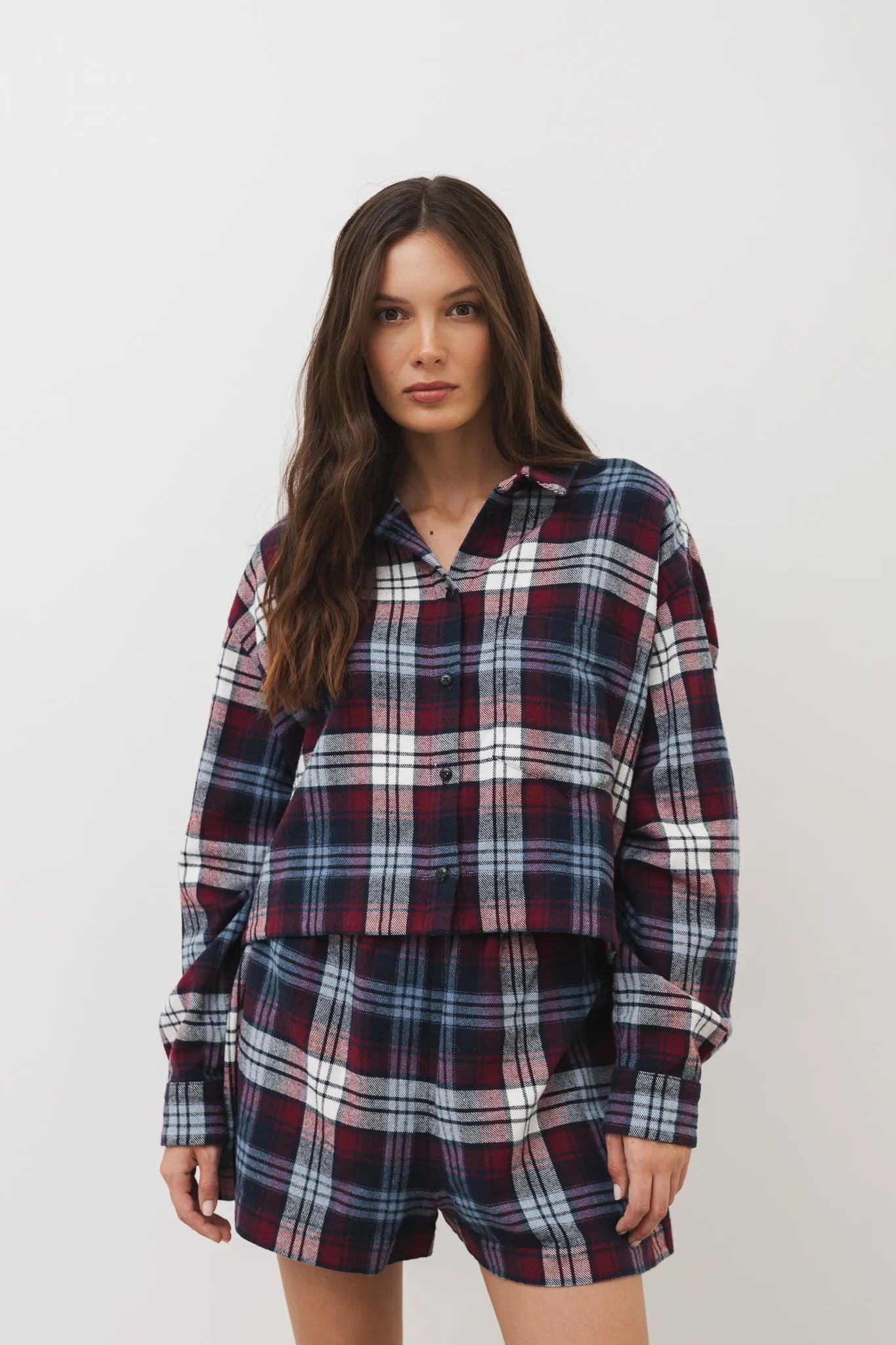 Komplet flanelowy Alana