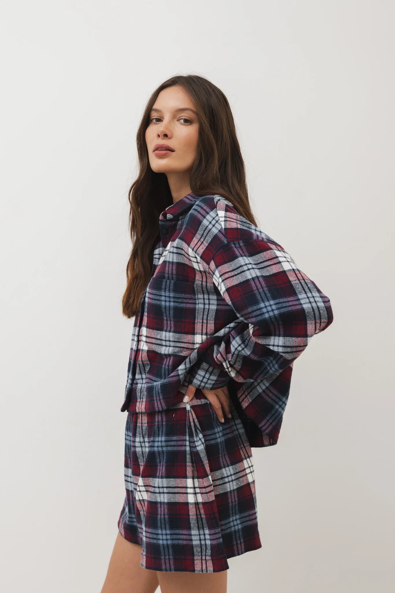 Komplet flanelowy Alana