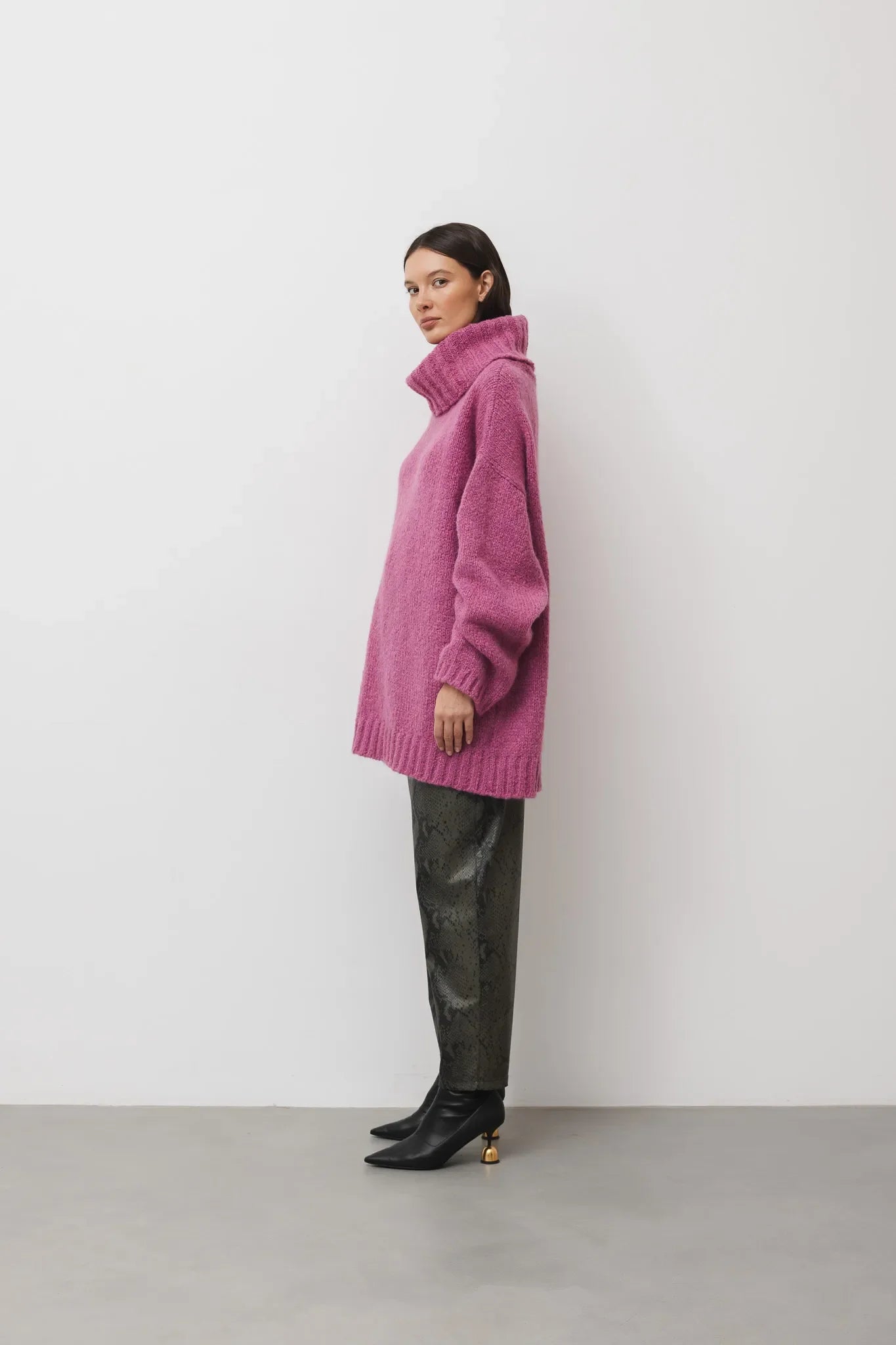 Sweter Martyna Różowy