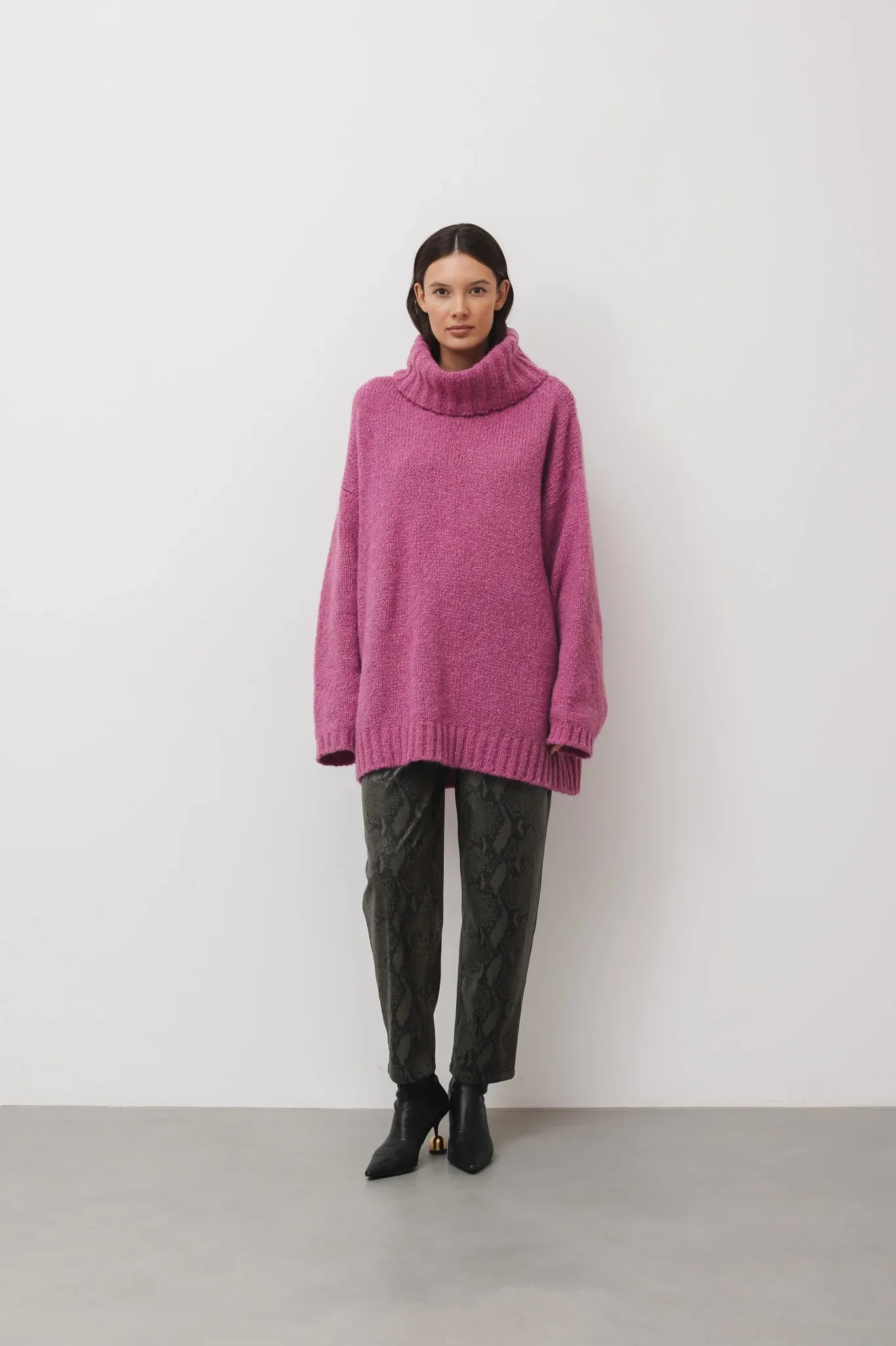 Sweter Martyna Różowy