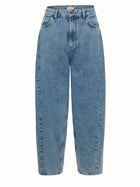 Spodnie Omena Niebieski