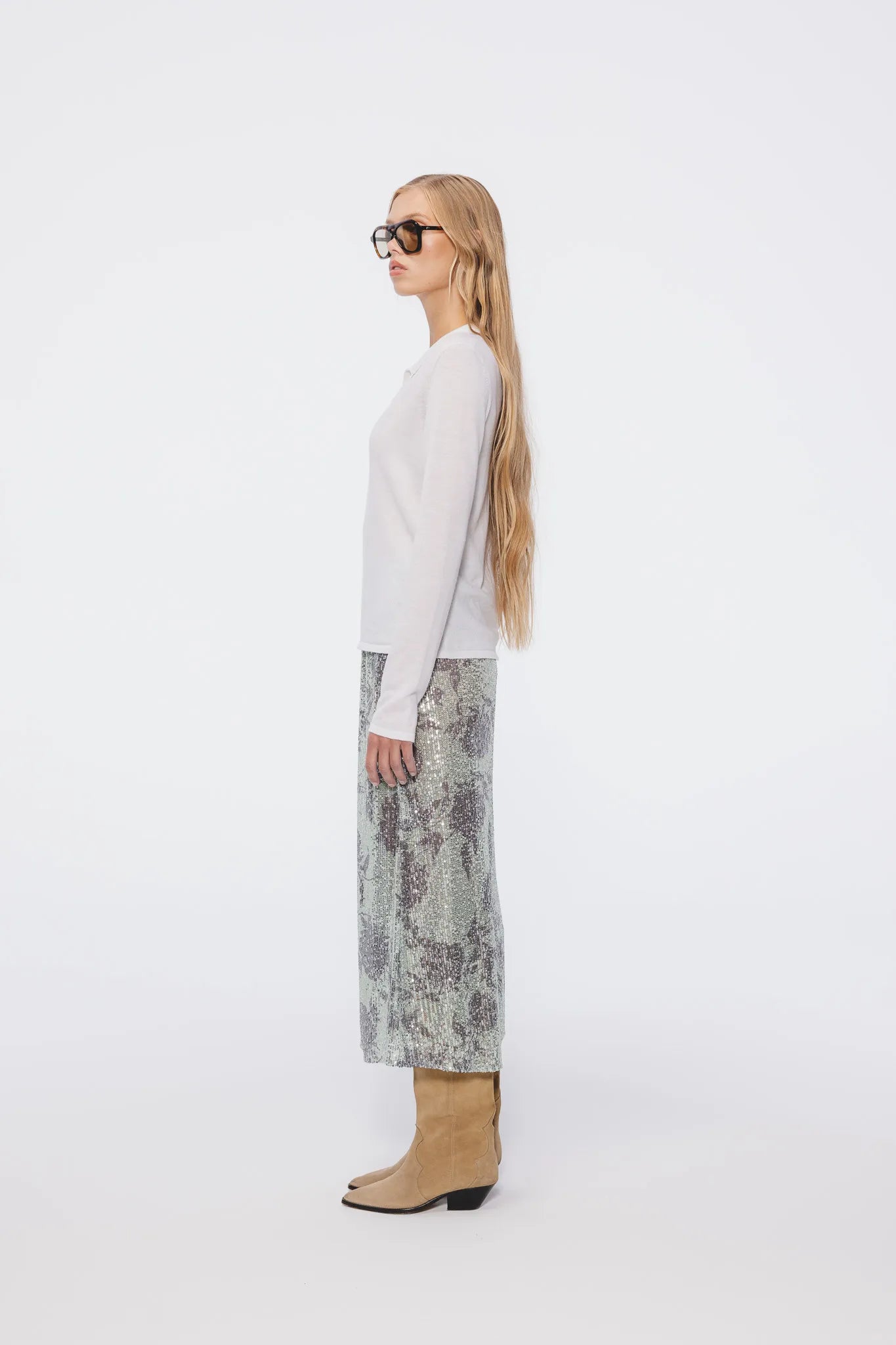 Sweter wełniany Ksawera Off-White