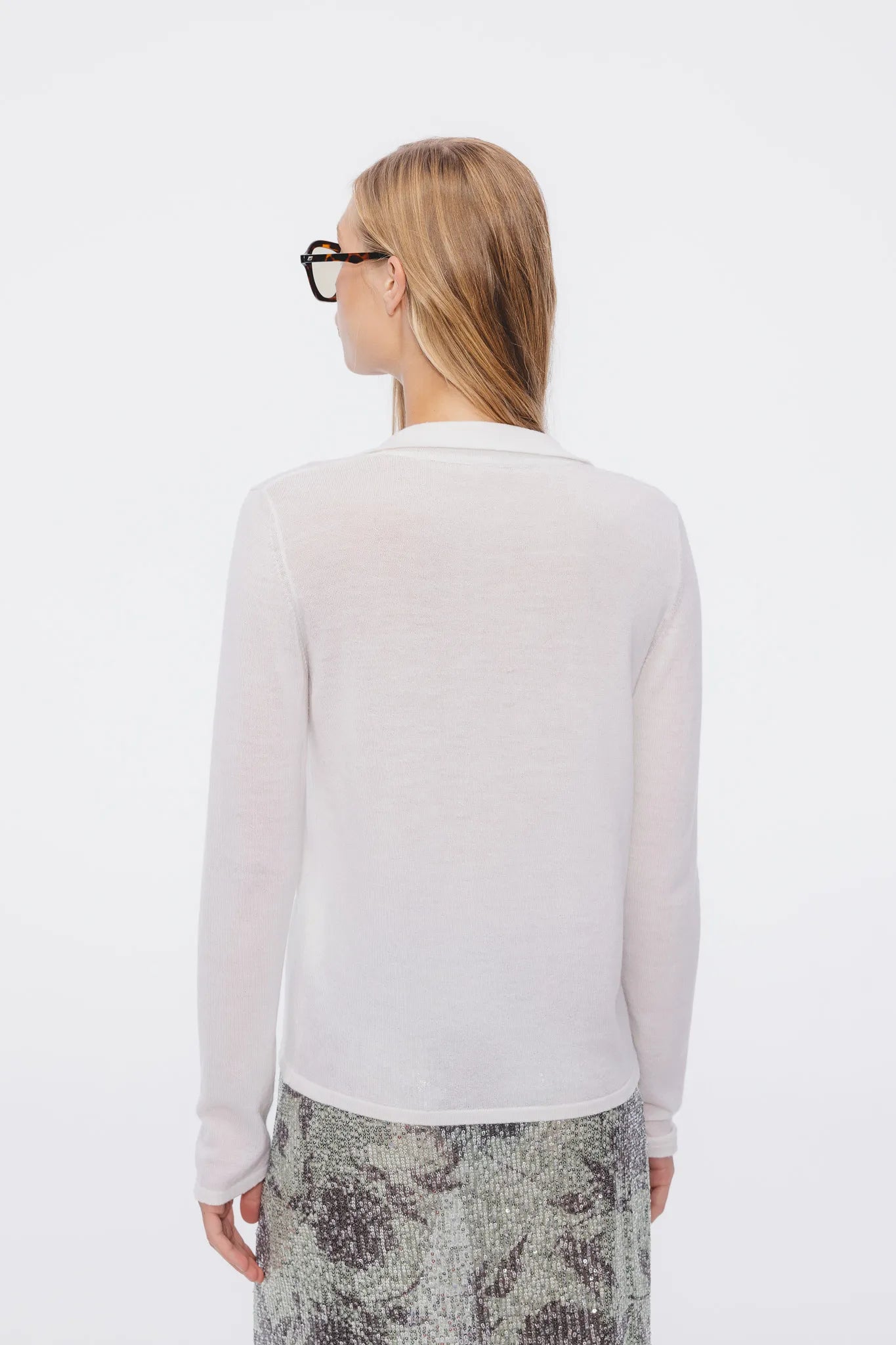 Sweter wełniany Ksawera Off-White