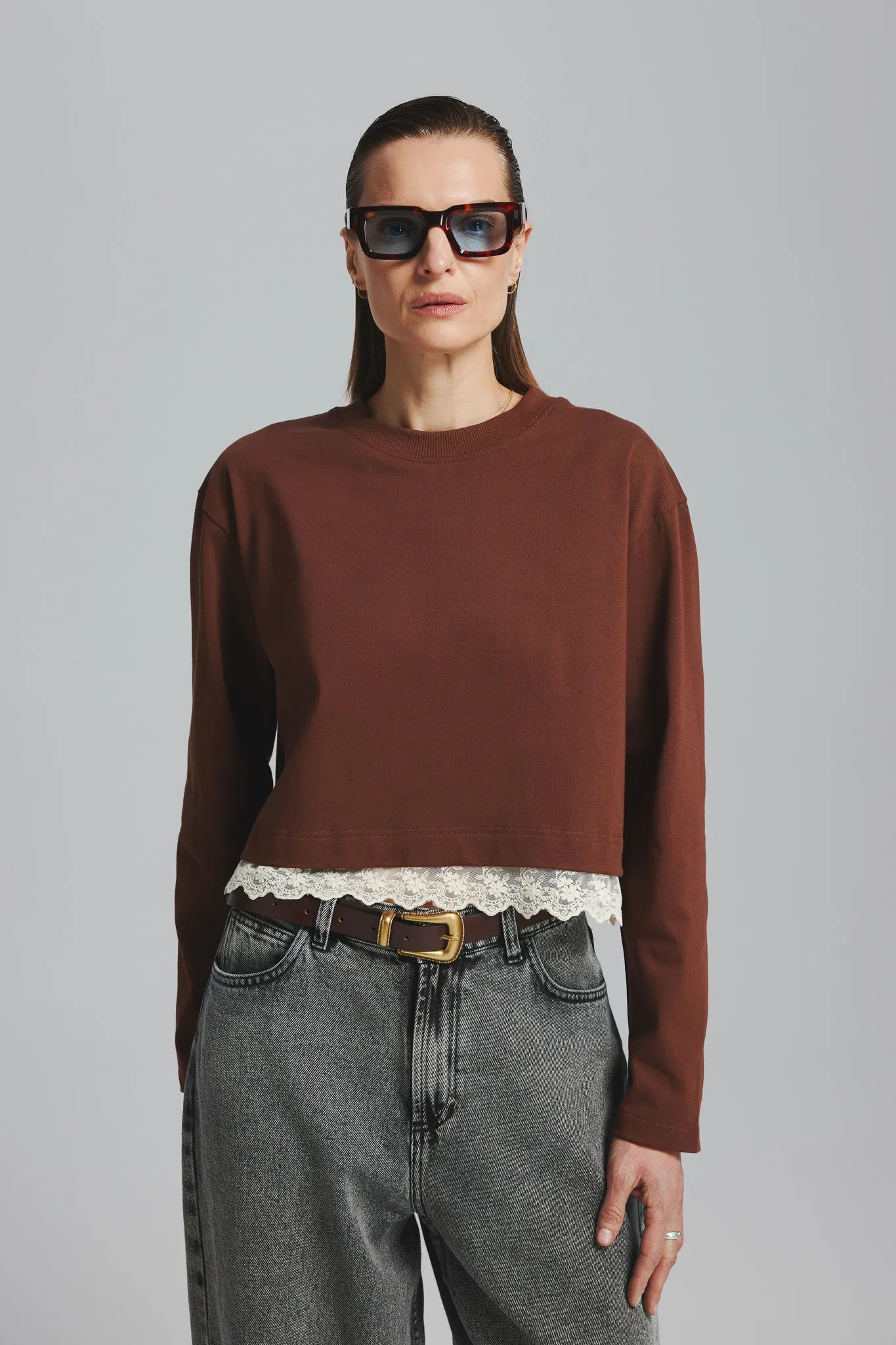 Longsleeve Witka Pralinkowy