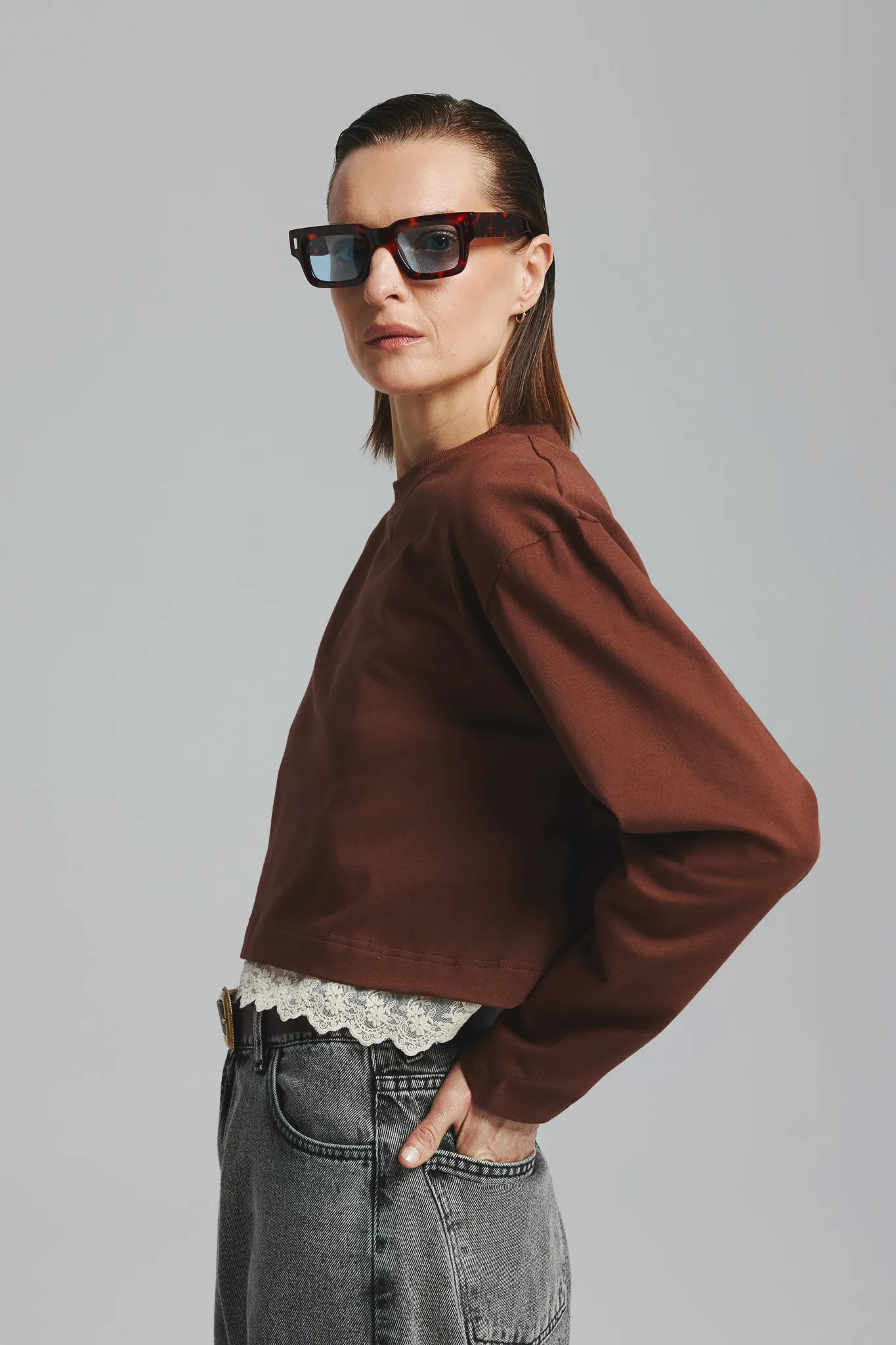 Longsleeve Witka Pralinkowy