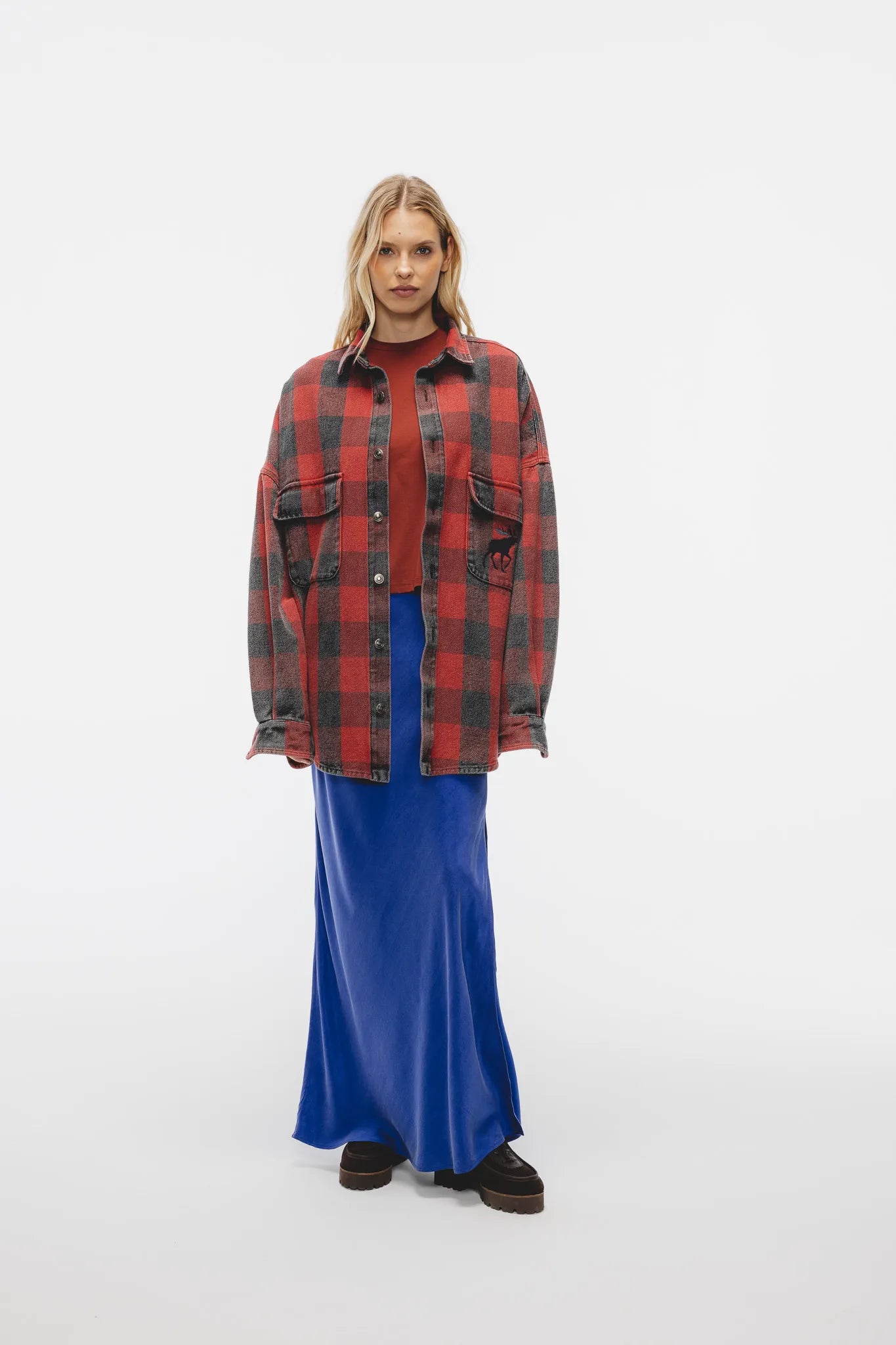 Katana Elfi Haft Czerwony-Szary