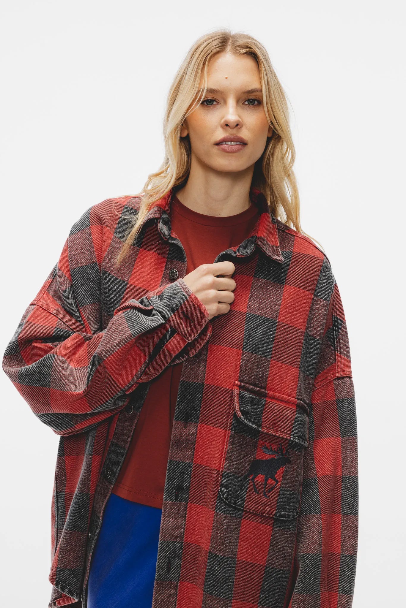 Katana Elfi Haft Czerwony-Szary