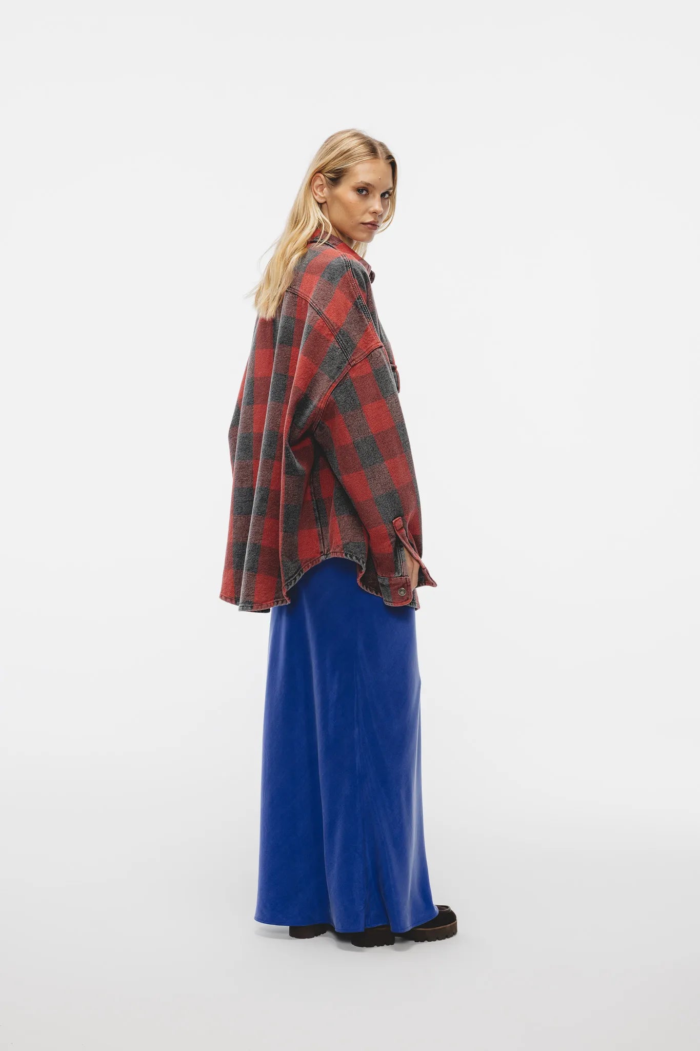 Katana Elfi Haft Czerwony-Szary