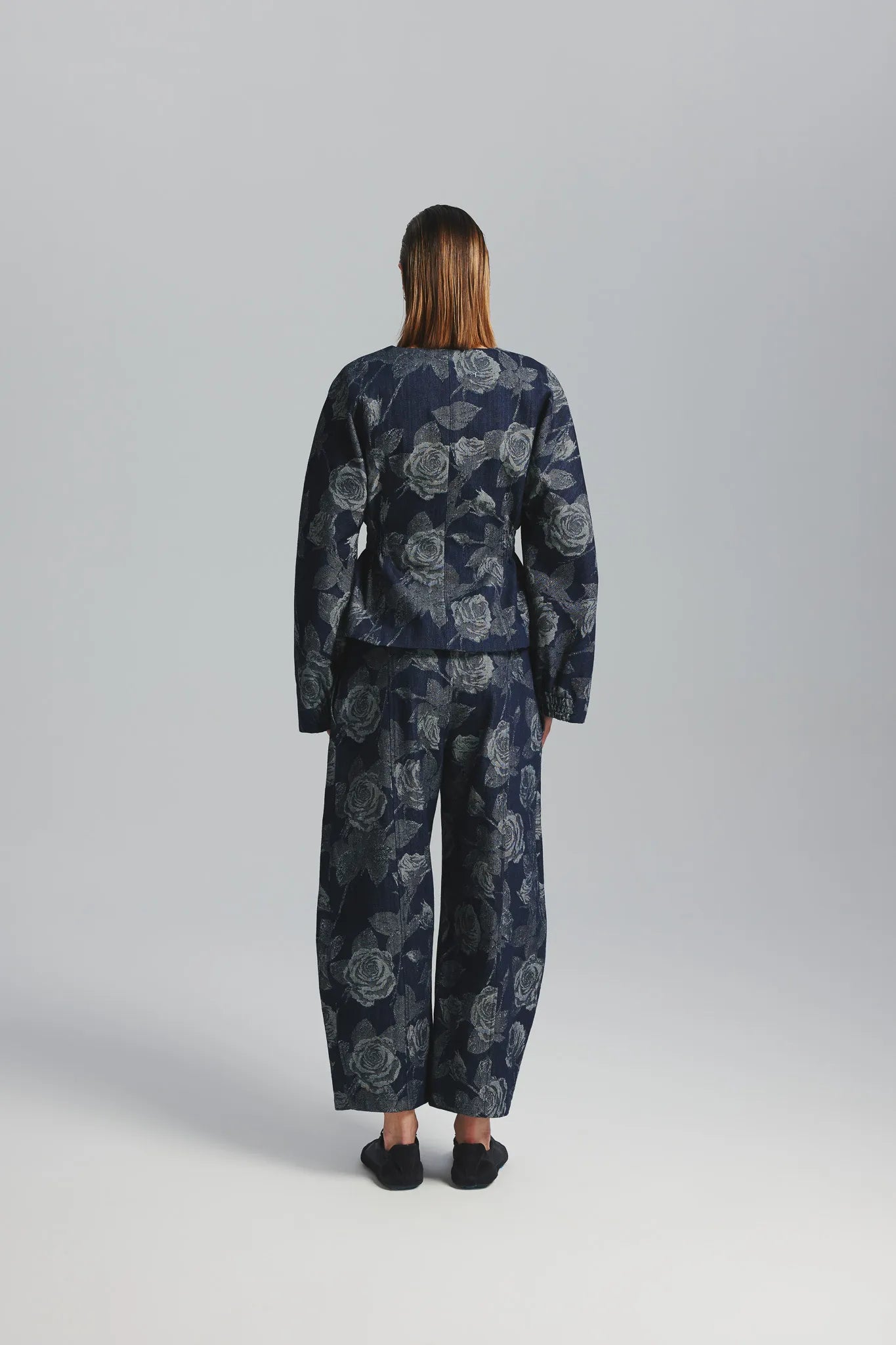 Spodnie Nia Ciemny Granatowy