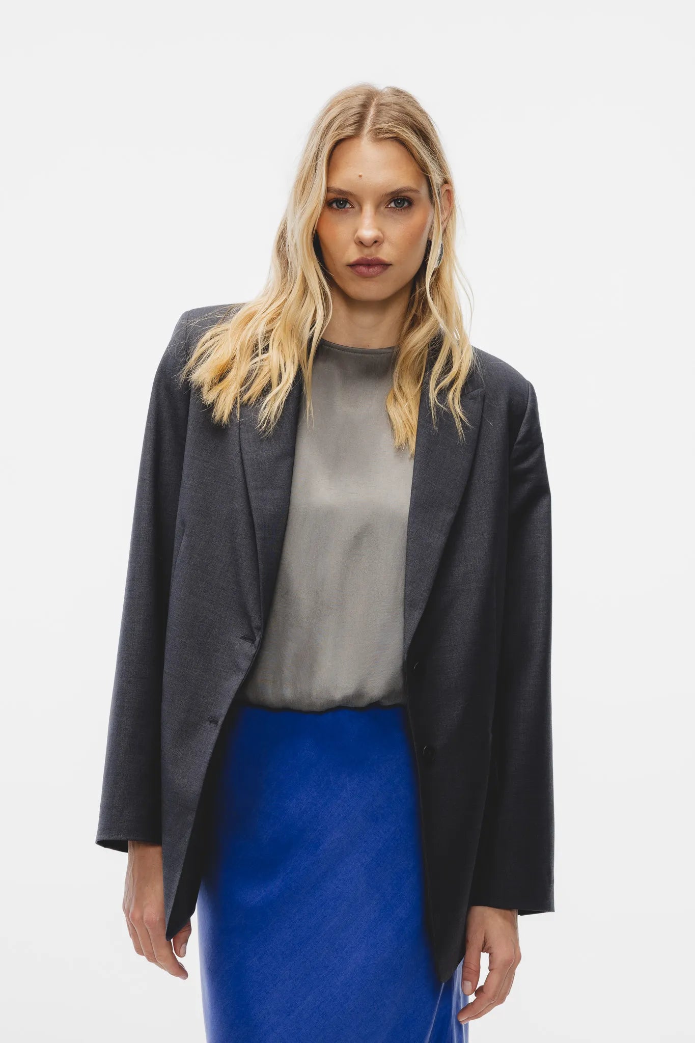 Marynarka Tori Grafitowy Melanż