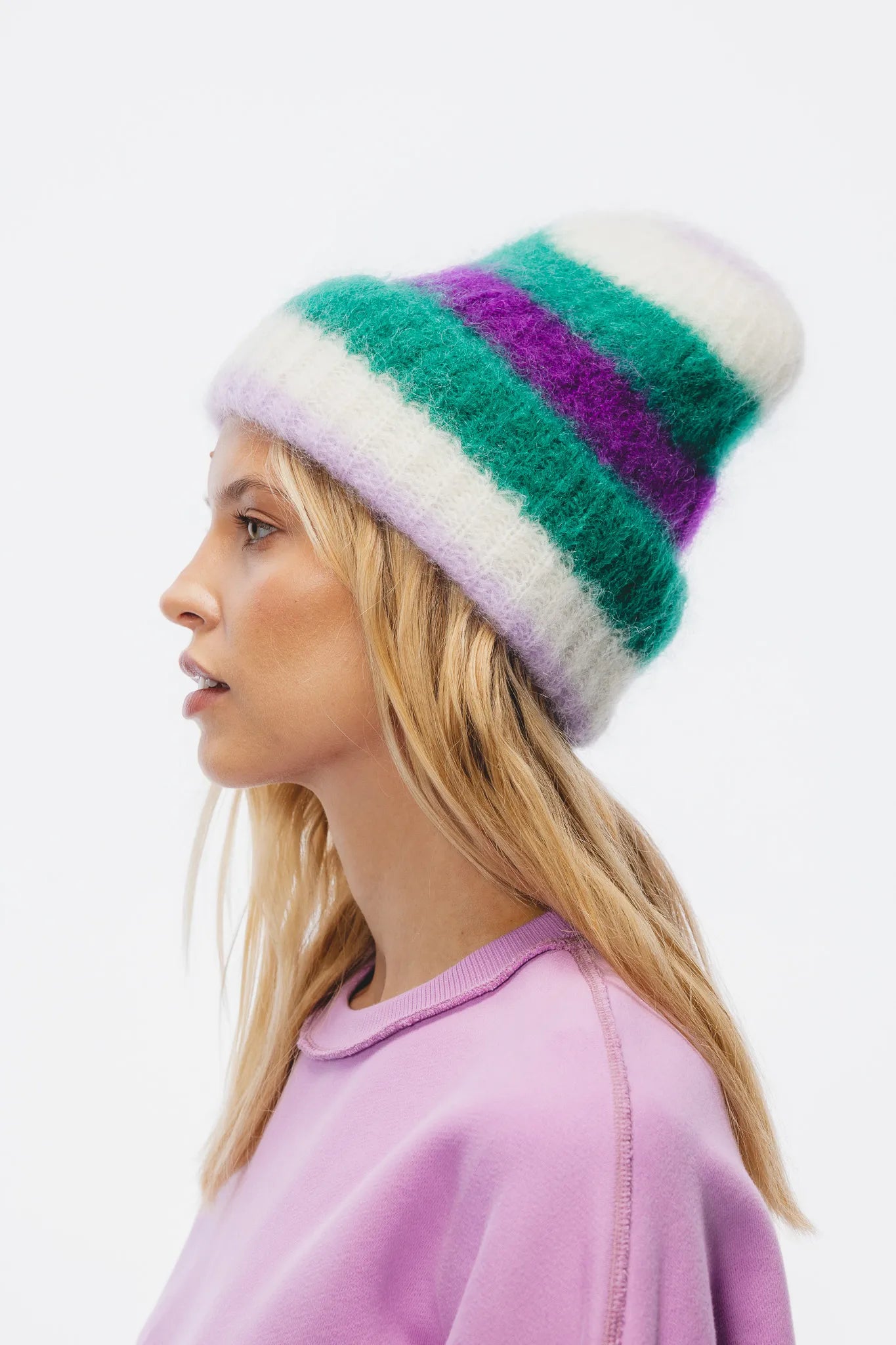 Czapka Róża Zielony