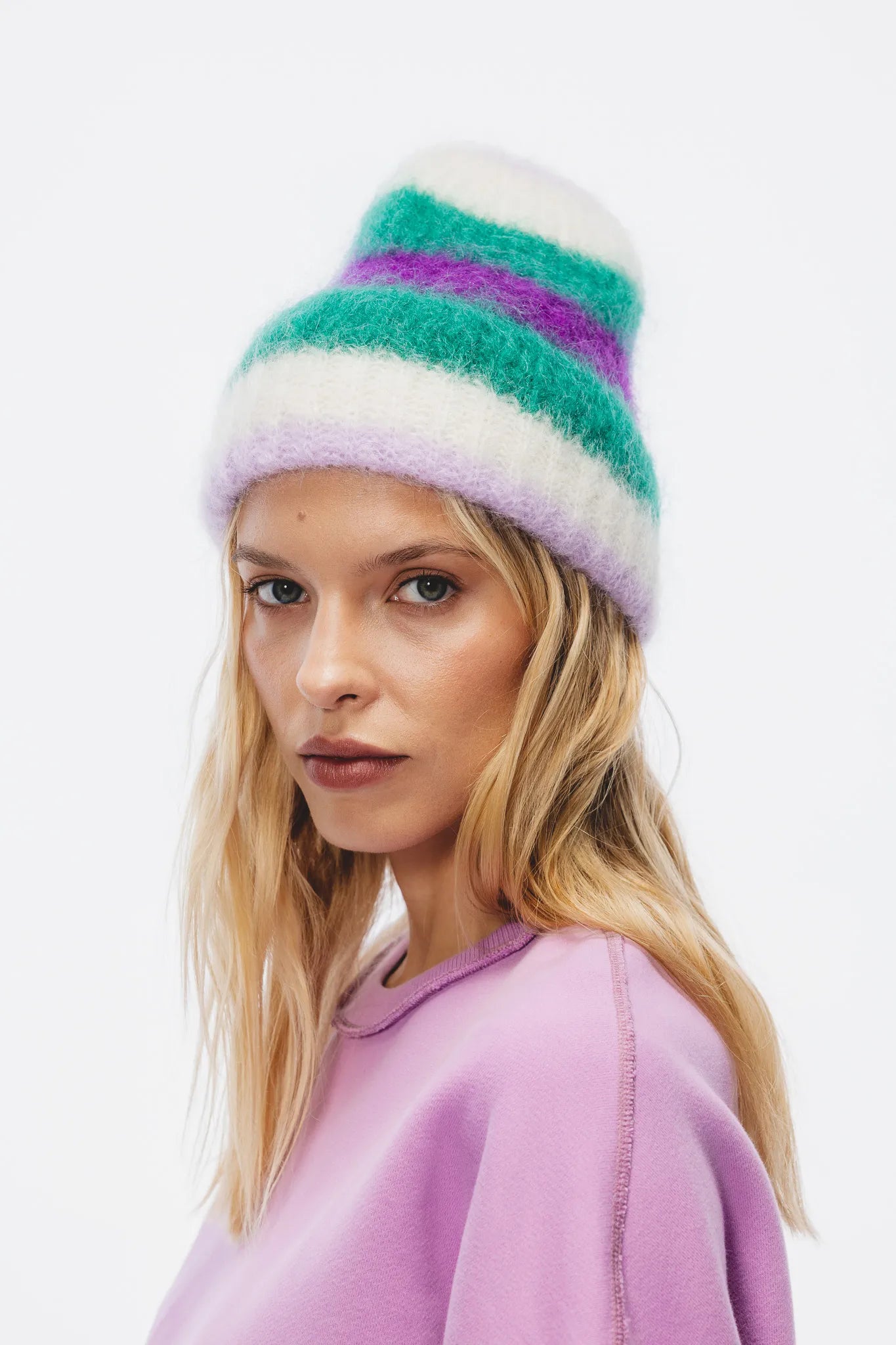 Czapka Róża Zielony