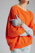 Rękawiczki Cara Print Jasny Błękitny