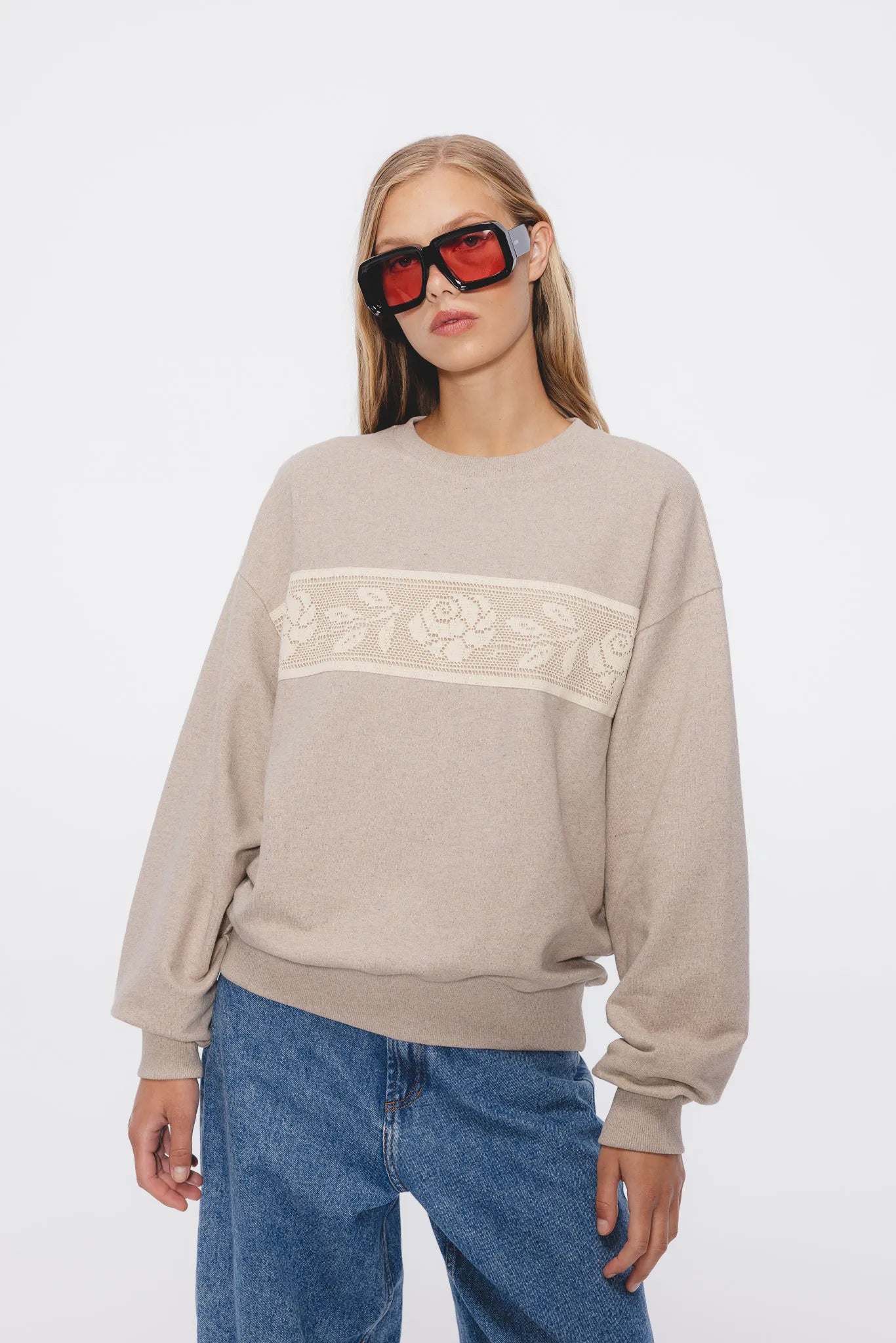 Bluza Janka Beżowy Melanż