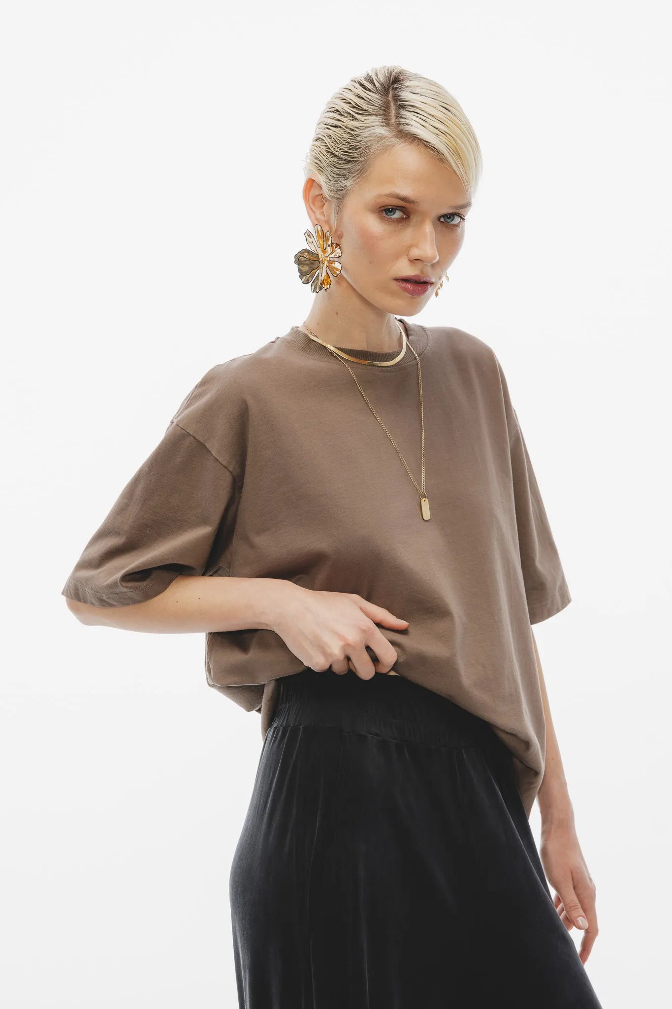 Spodnie Janina Czarny