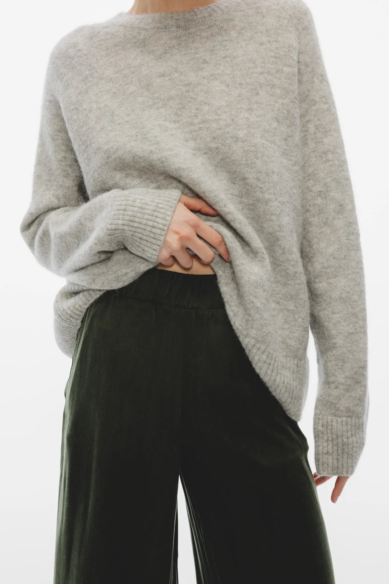 Spodnie Amber Szmaragdowa Zieleń