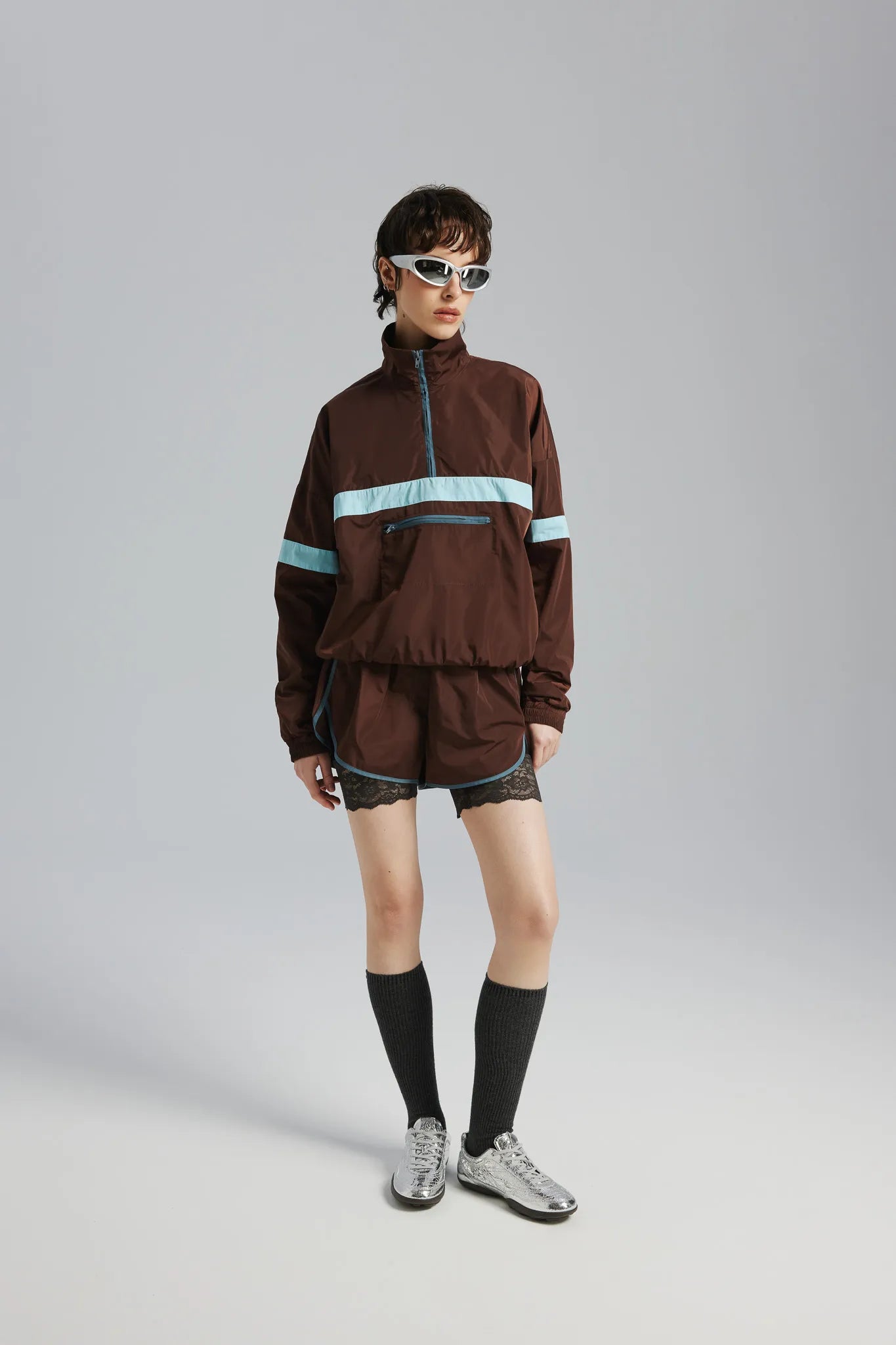 Spodenki Alwita Brązowy