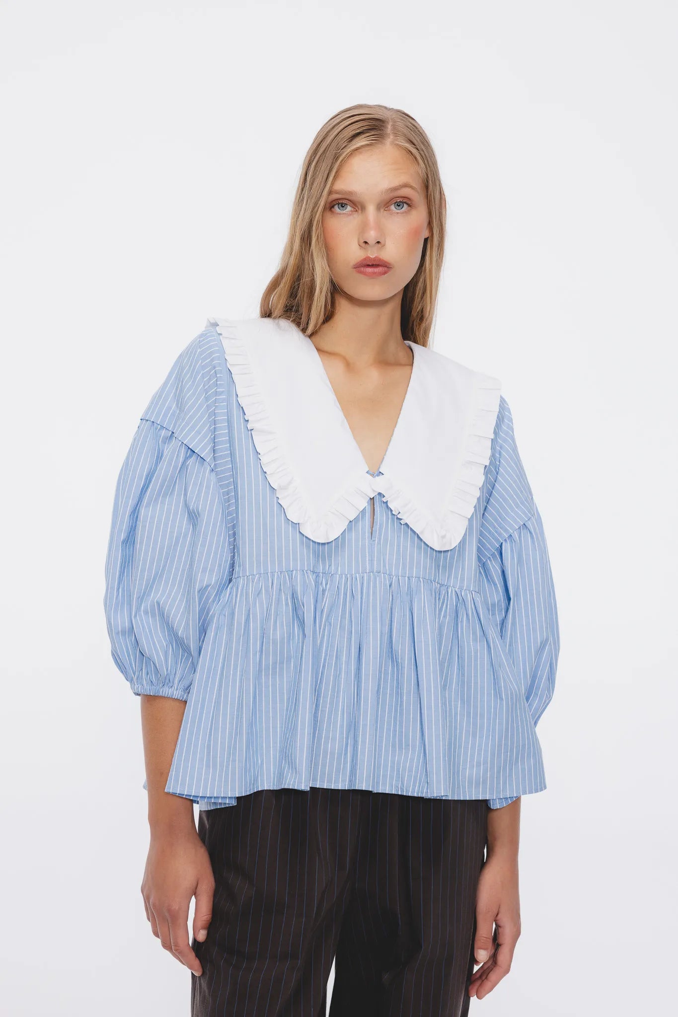 Koszula Esmi Błękitny-Biały