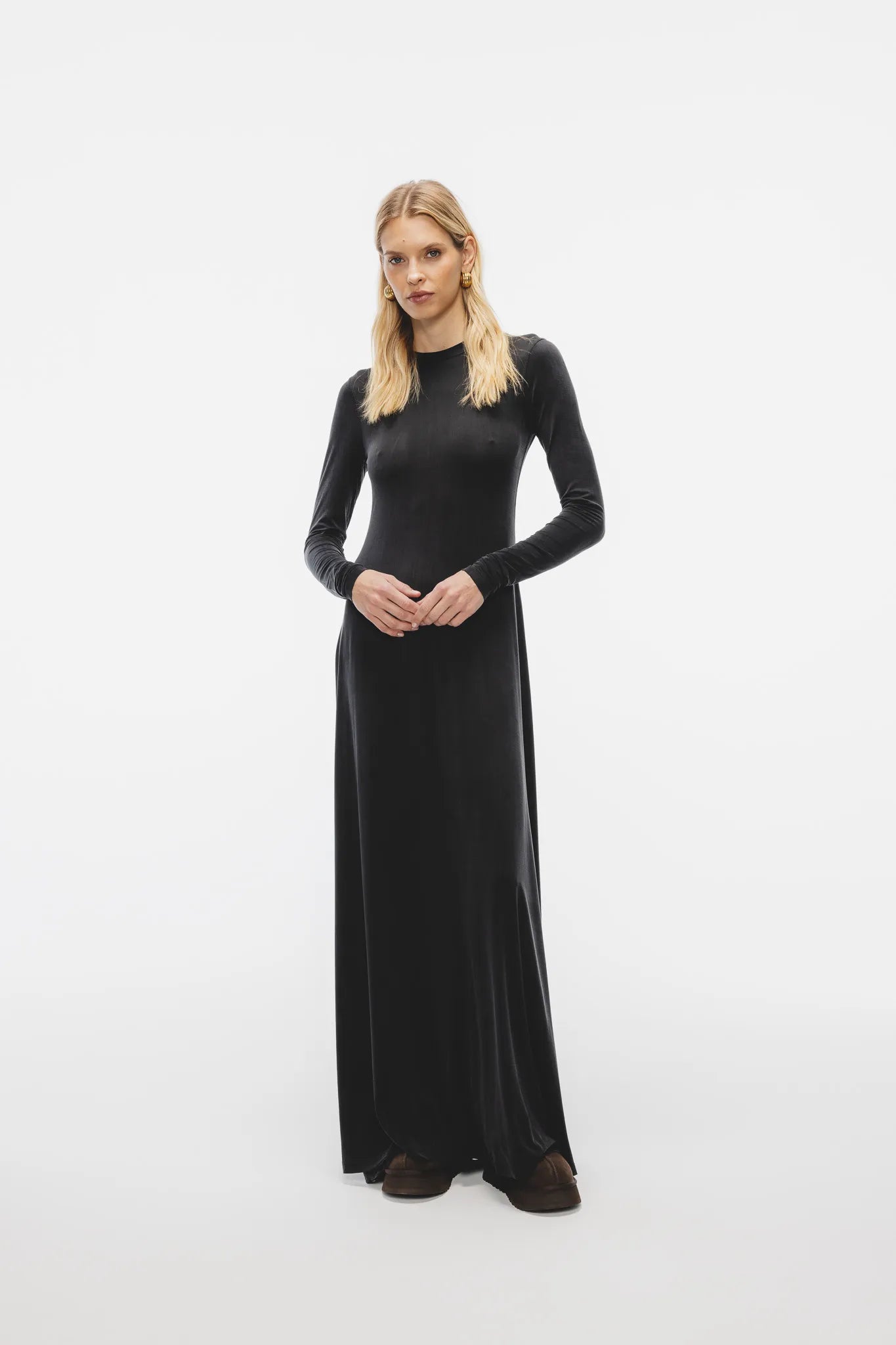 Sukienka Lucjana Ciemny Grafit