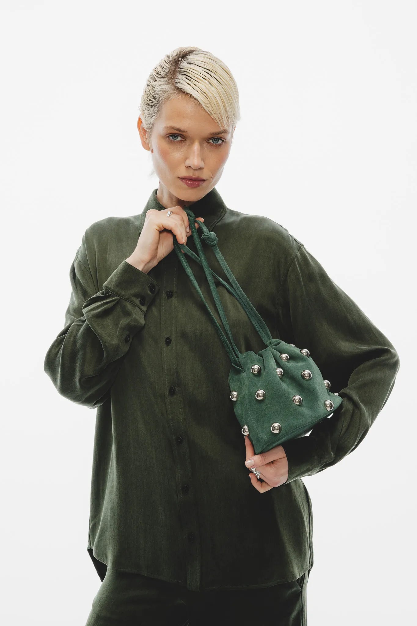 Koszula Dagna Szmaragdowa Zieleń