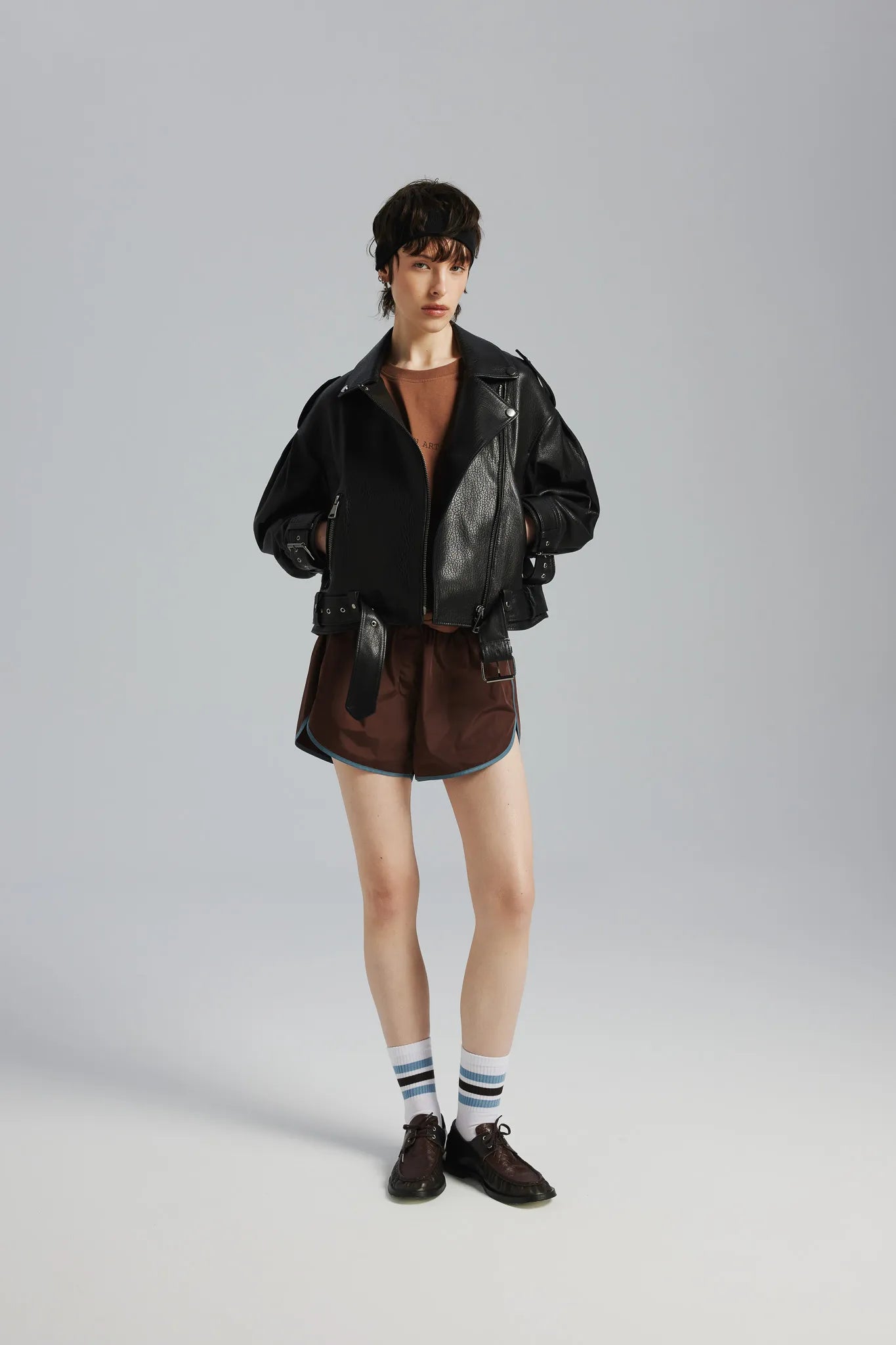 Spodenki Alwita Brązowy