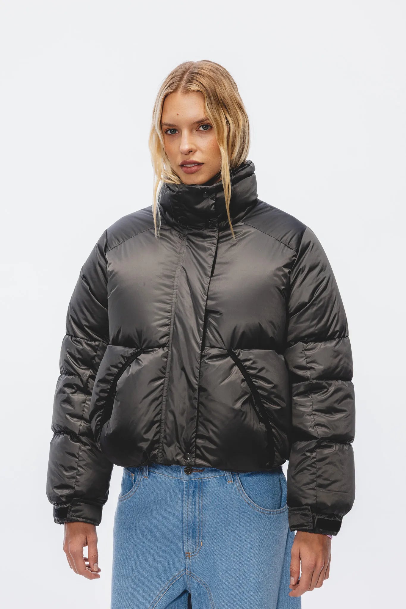 Kurtka puchowa Lucy Antracyt