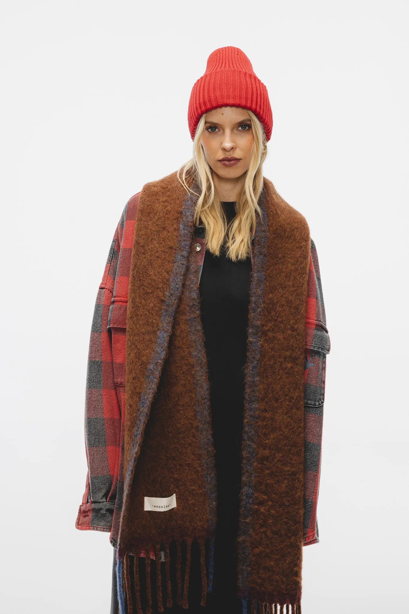 Szalik Florencja Czekoladowy