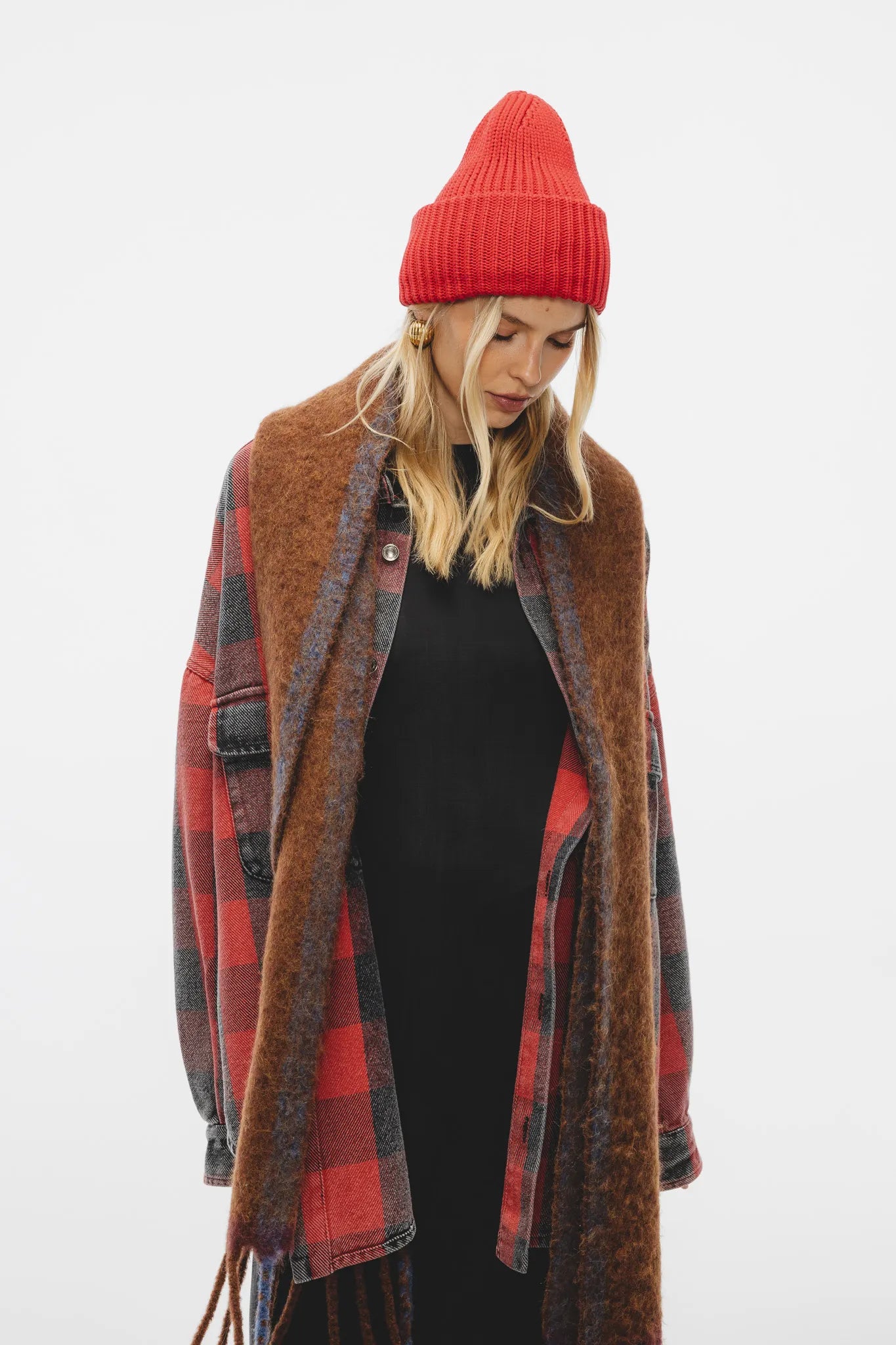 Szalik Florencja Czekoladowy