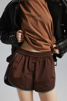 Spodenki Alwita Brązowy