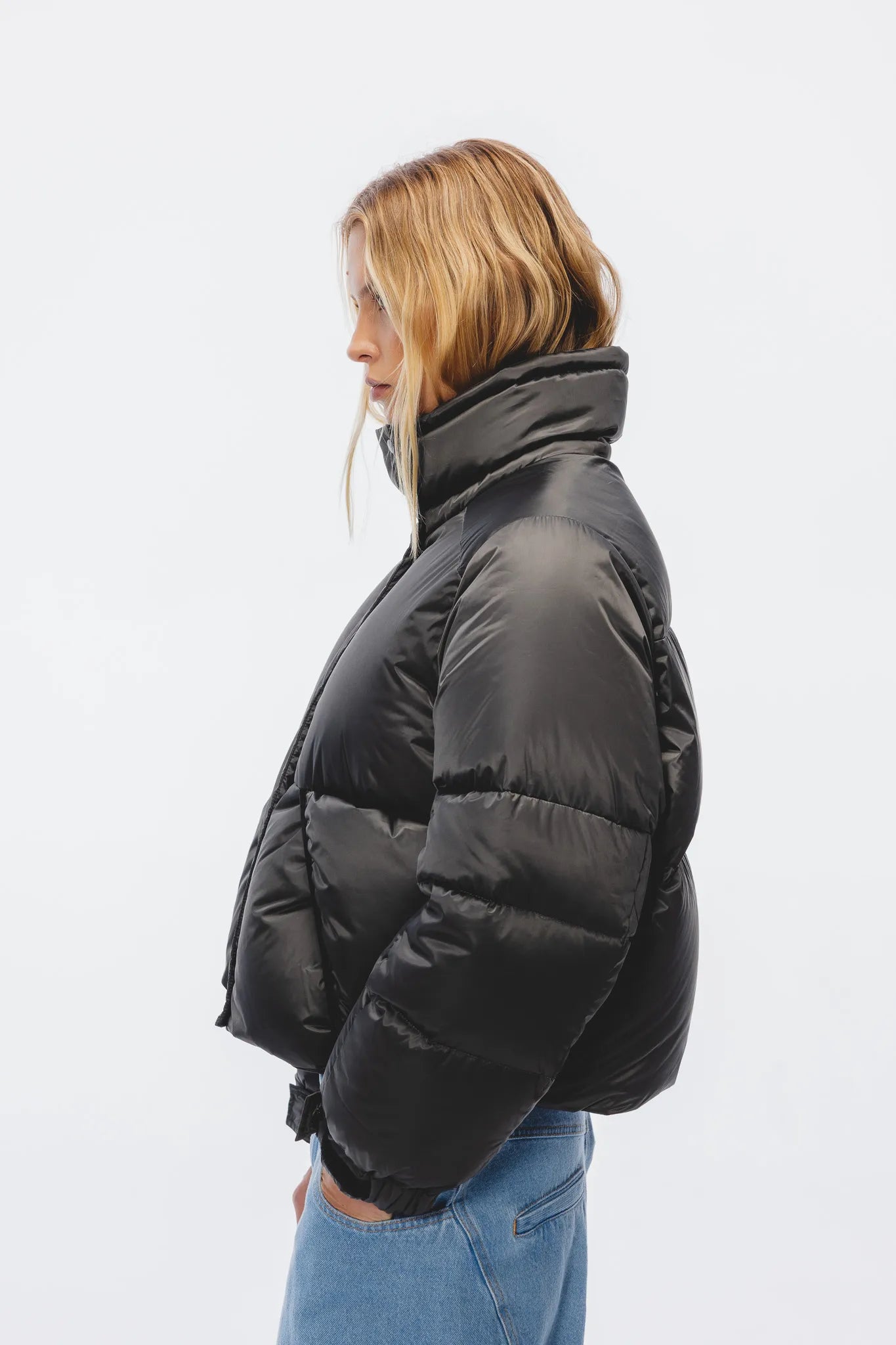 Kurtka puchowa Lucy Antracyt