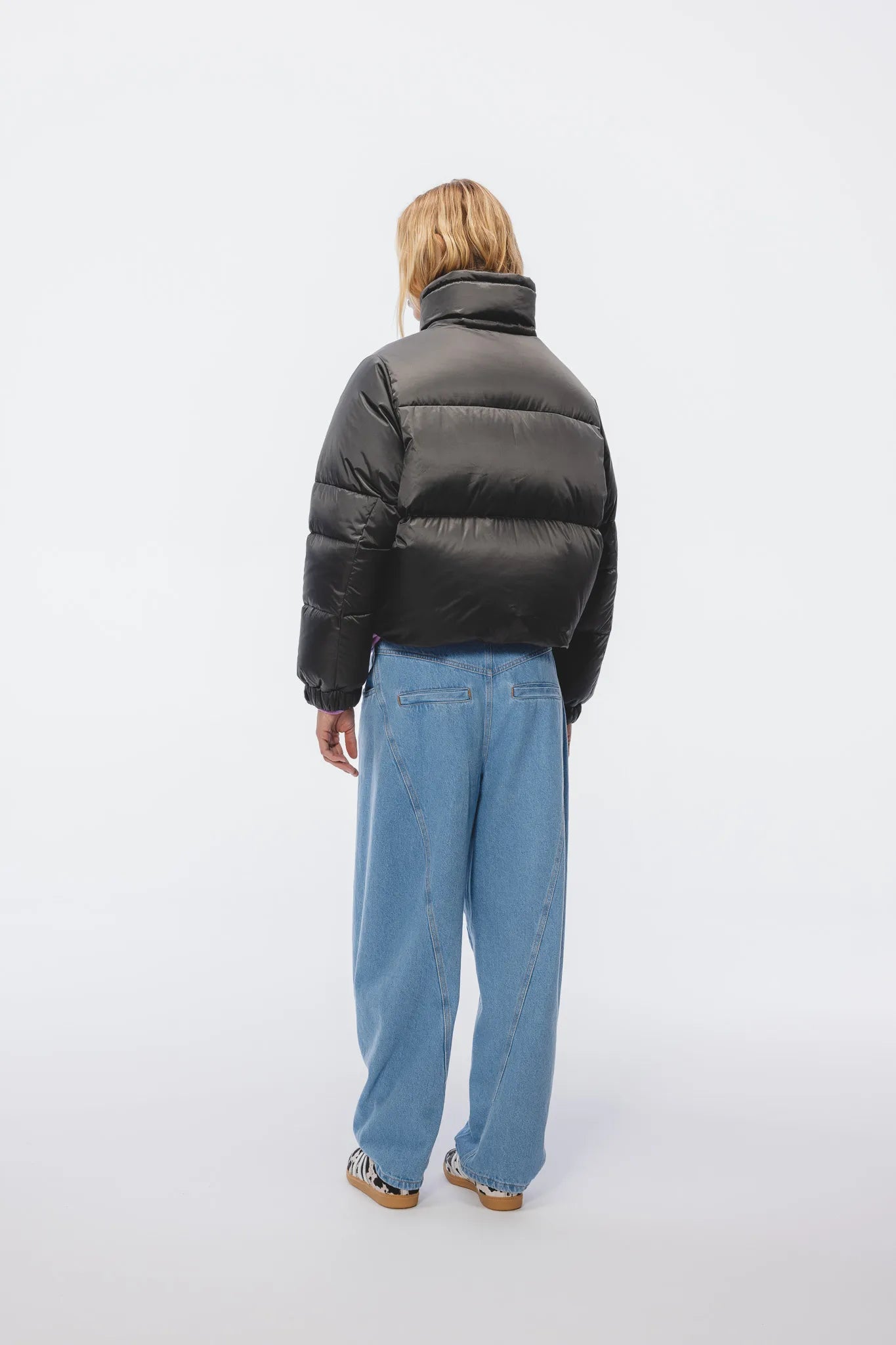 Kurtka puchowa Lucy Antracyt