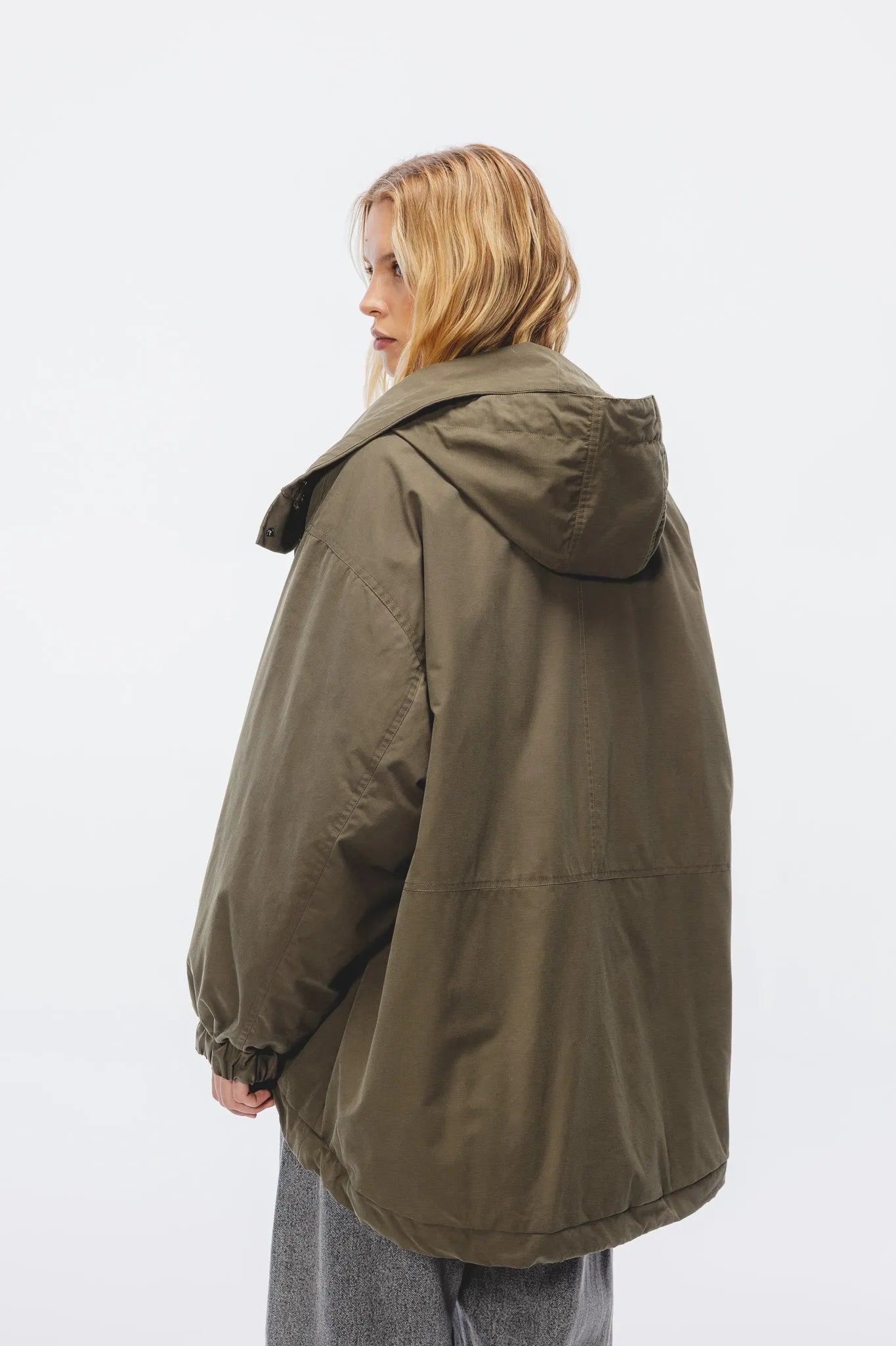 Kurtka puchowa Teona Khaki