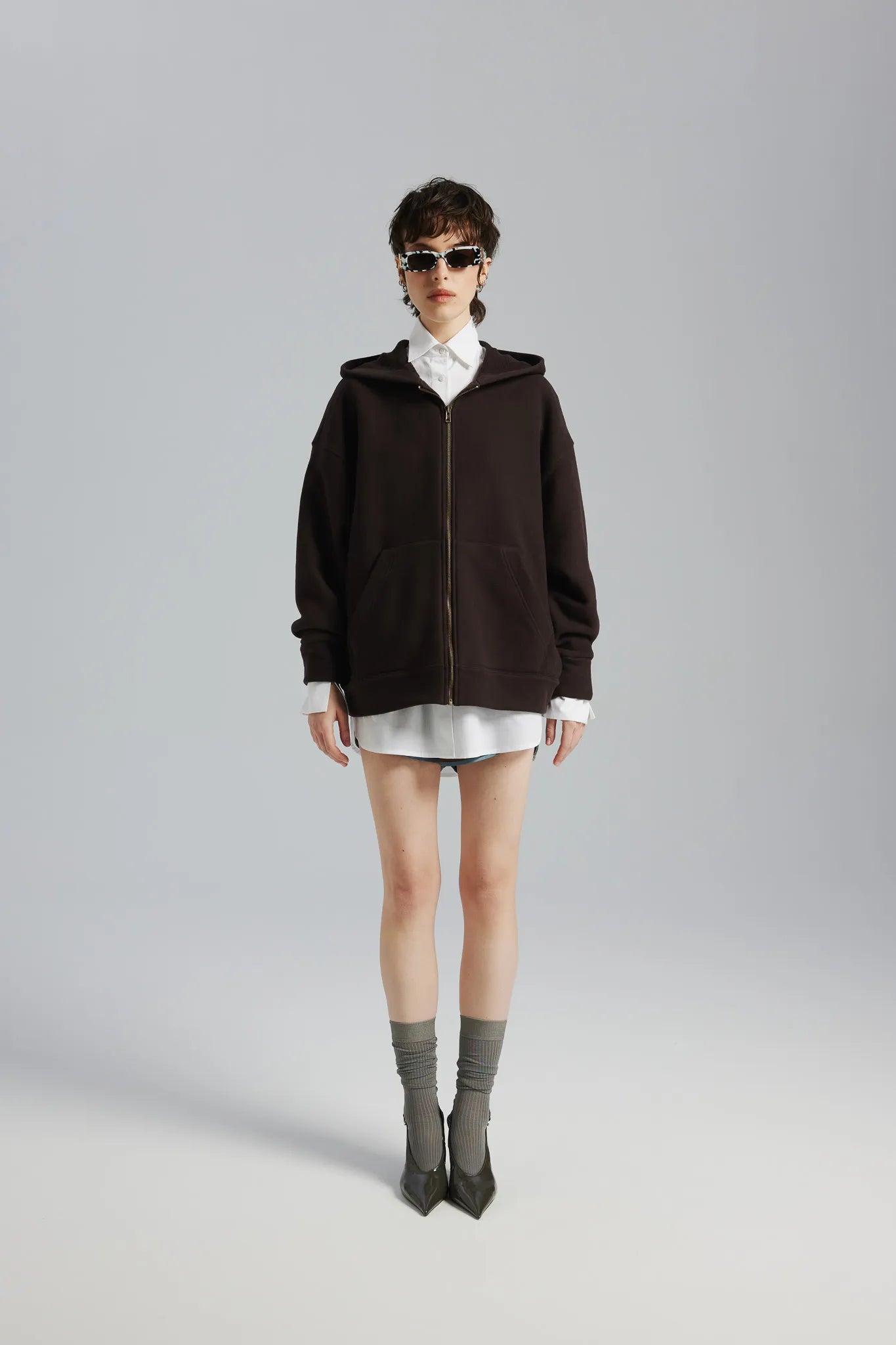 Bluza unisex Antosia Gorzka Czekolada